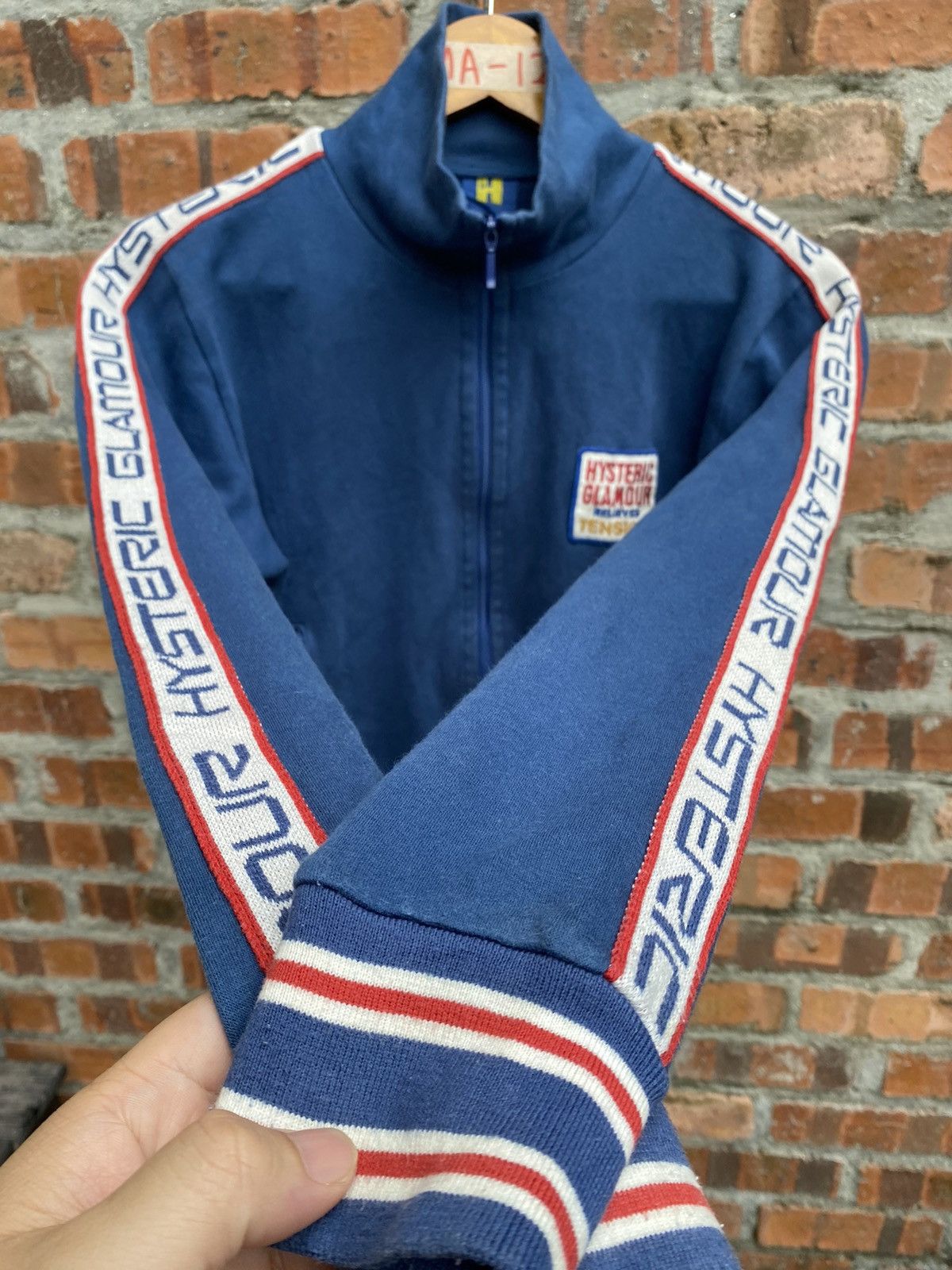 Hysteric Glamour 🔥OG 1990s Hysteric Stripe relieves Tension Track Jacket Size M / US 6-8 / IT 42-44 - 10 Thumbnail