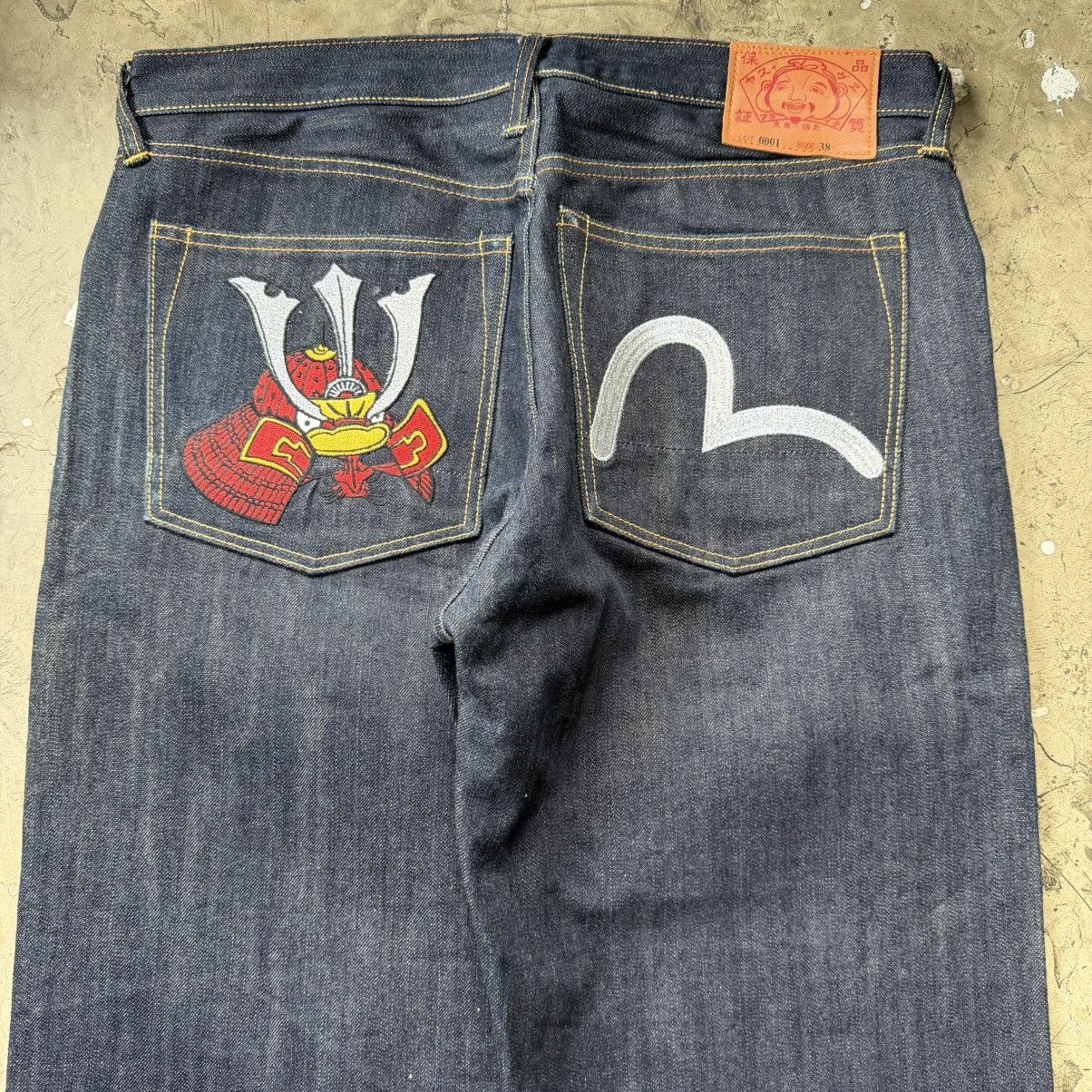 Evisu Evisu Japan - Embroidered Seagul Selvedge Jeans Size US 38 / EU 54 - 3 Thumbnail