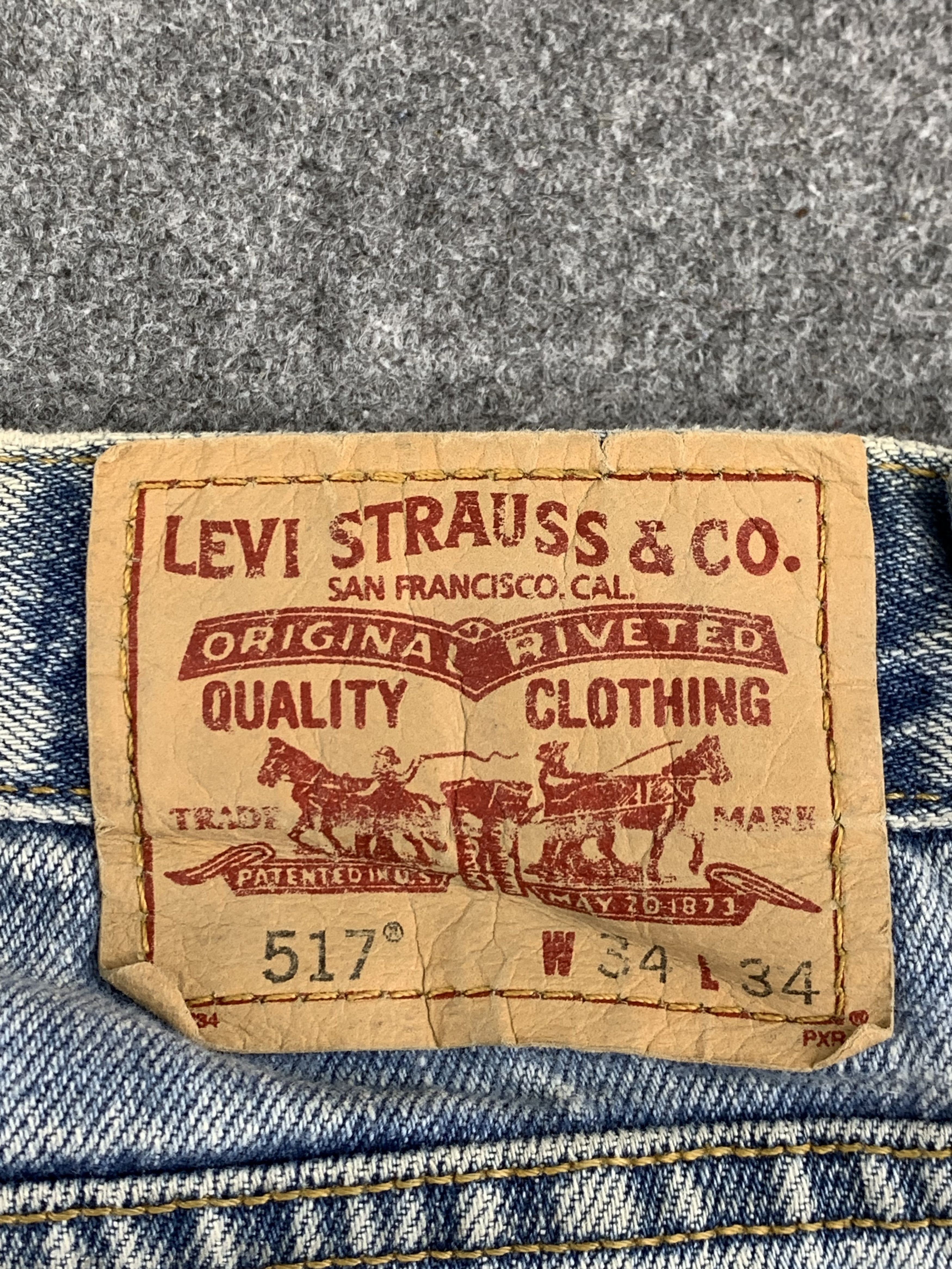 Levi's × Vintage Vintage Levis 545 Flared Bootcut Bell Bottom Jeans DP1859 Size US 37 - 4 Thumbnail