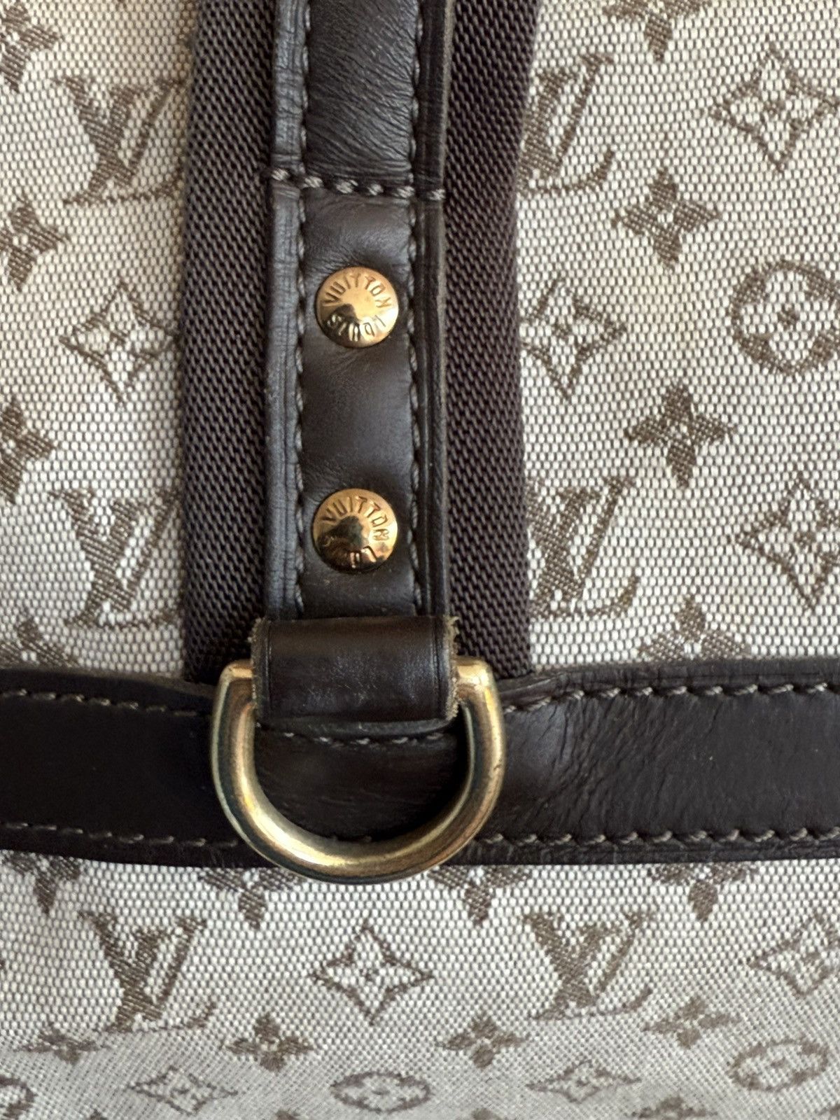 Louis Vuitton Louis Vuitton Gris Monogram Mini Lin Joséphine GM Size ONE SIZE - 5 Thumbnail