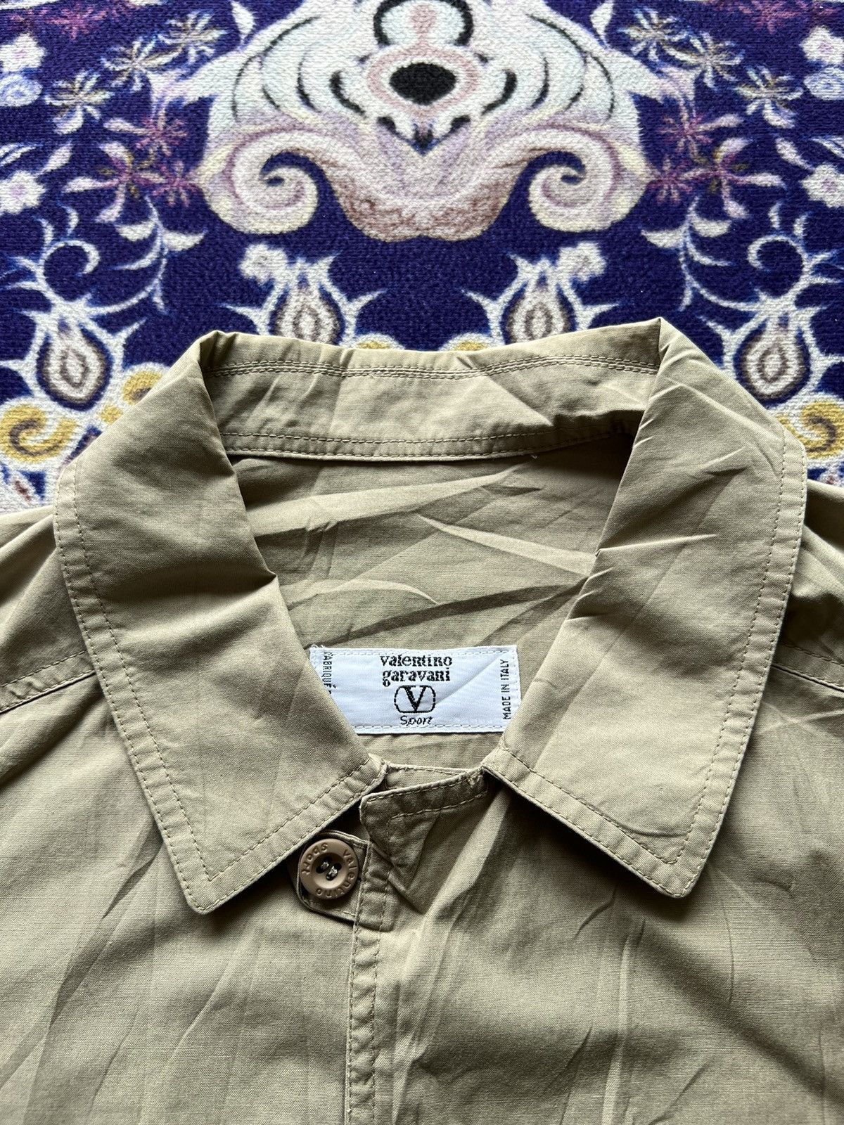 Valentino Valentino Garavani Button Up Vintage Jacket Made In Italy Size L / US 10 / IT 46 - 13 Thumbnail