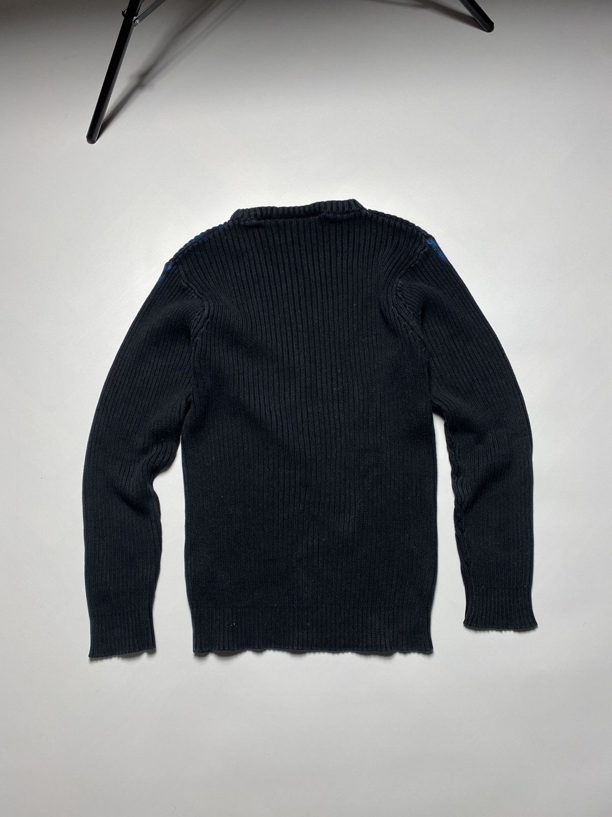 Japanese Brand × Seditionaries VINTAGE JOHN F.GEE Y2K AVANGARDE KNIT PRINTED PUNK SWEATER Size US M / EU 48-50 / 2 - 10 Thumbnail