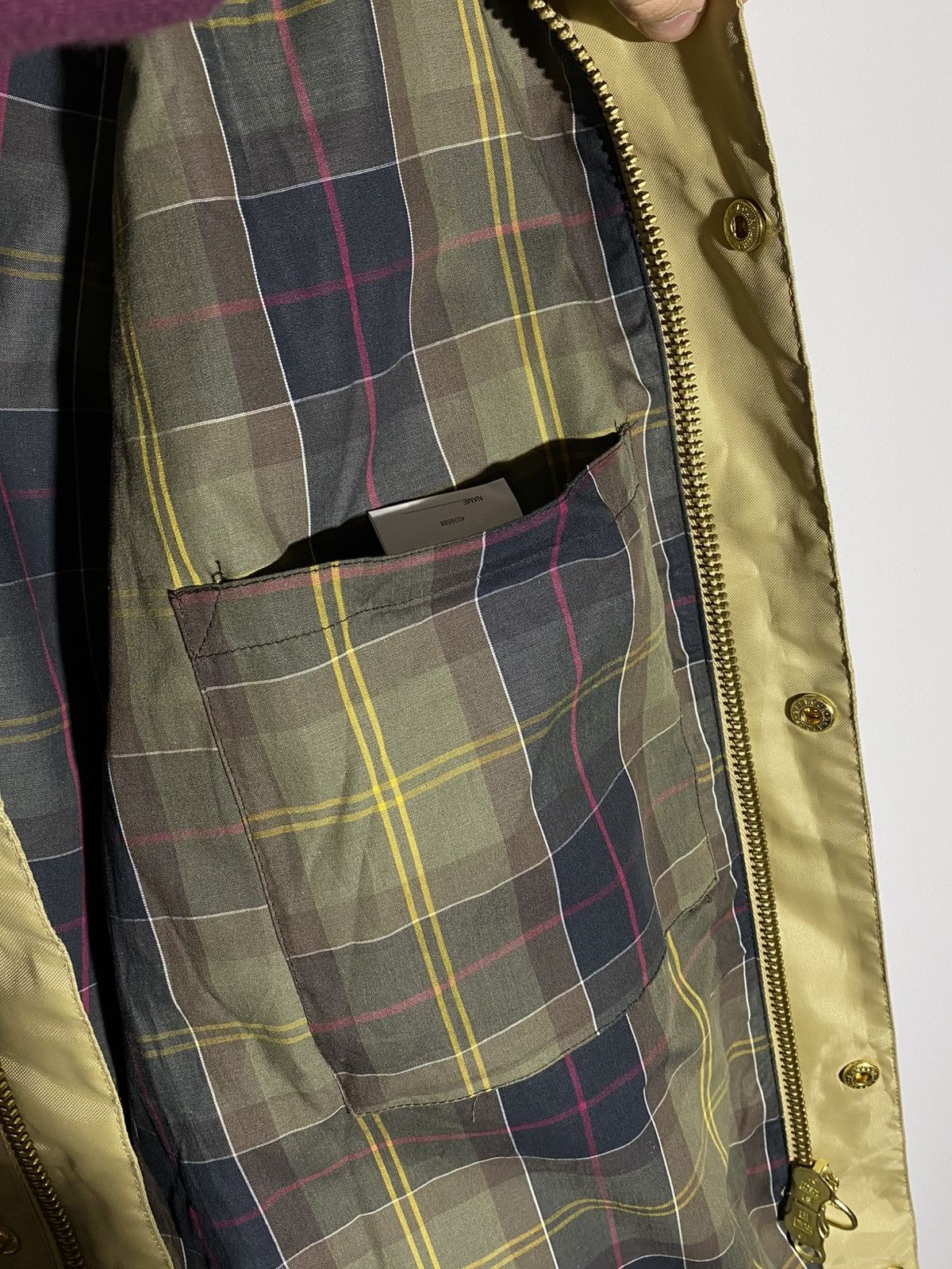Barbour Barbour International A7 Bright Brass Gold Jacket Size US L / EU 52-54 / 3 - 15 Thumbnail