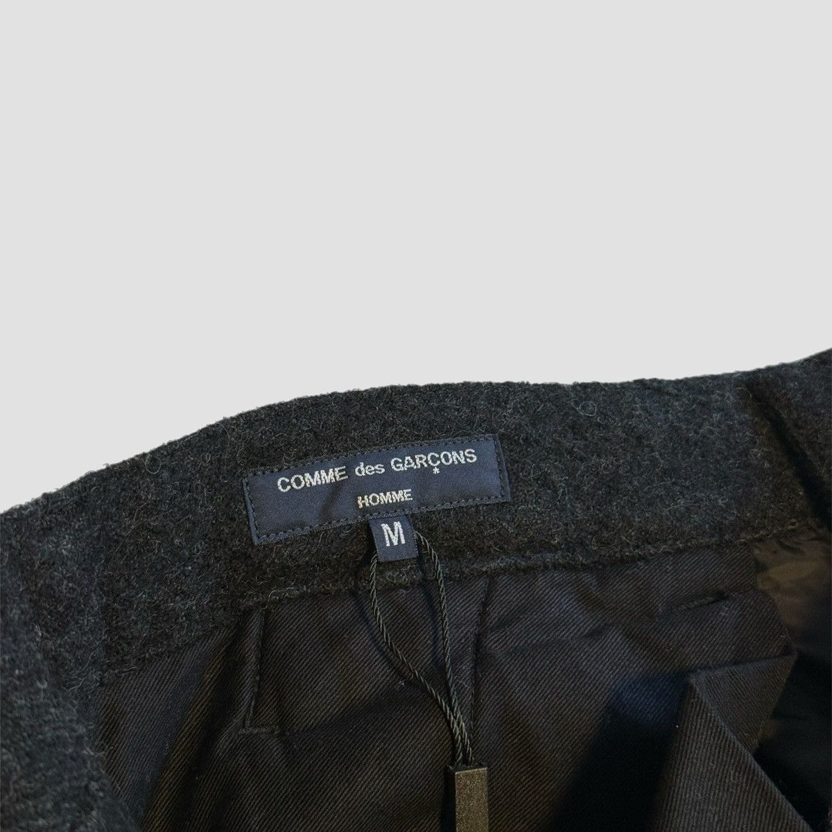 Comme des Garcons CDG Comme Des Garcons Homme Wool Trousers Size US 34 / EU 50 - 8 Thumbnail
