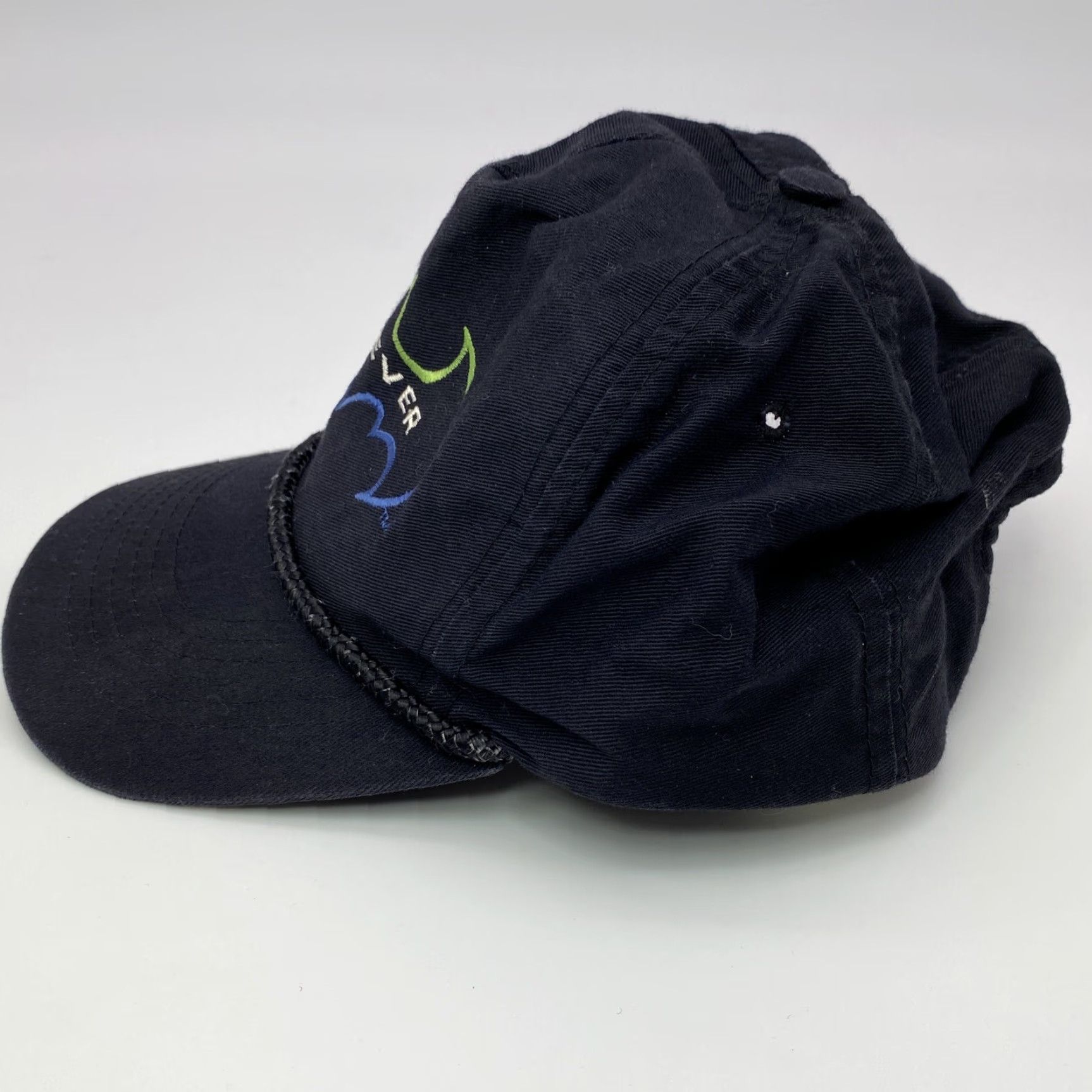 Forever 21 VINTAGE BATMAN FOREVER 1994 MOVIE SNAPBACK HAT CAP RIDDLER BLACK ADJUSTABLE MEN'S Size ONE SIZE - 3 Thumbnail