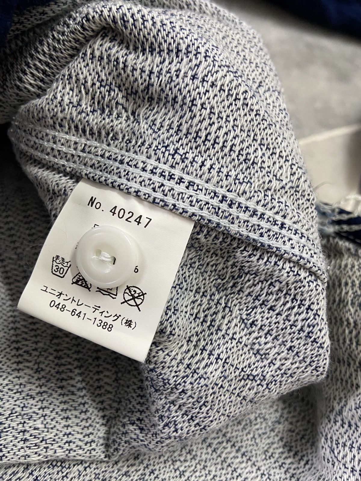 Japanese Brand × Vintage Houston Union Made denim Shirt Button Up Size US M / EU 48-50 / 2 - 6 Thumbnail