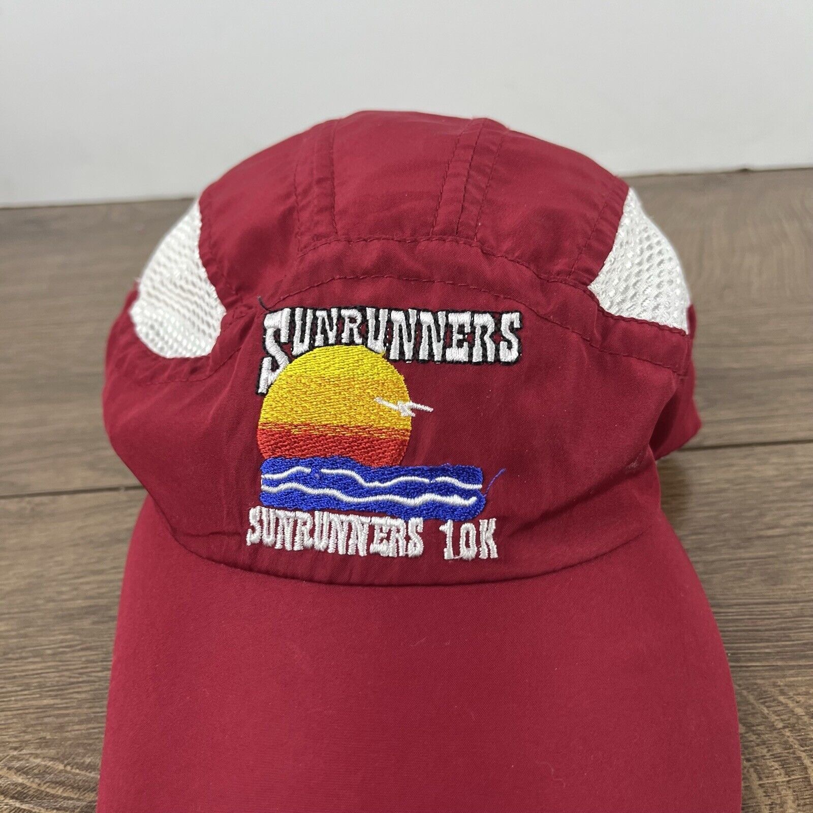 Other Sunrunners 10K Hat Red Cap Adjustable Hat Red Adult Fit Hat Size ONE SIZE - 7 Thumbnail
