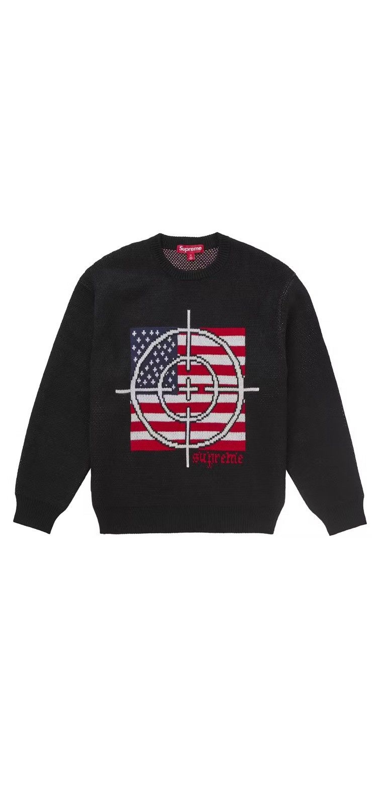 【supreme】値下げ対応◯target sweater black M Supreme Target Sweater 