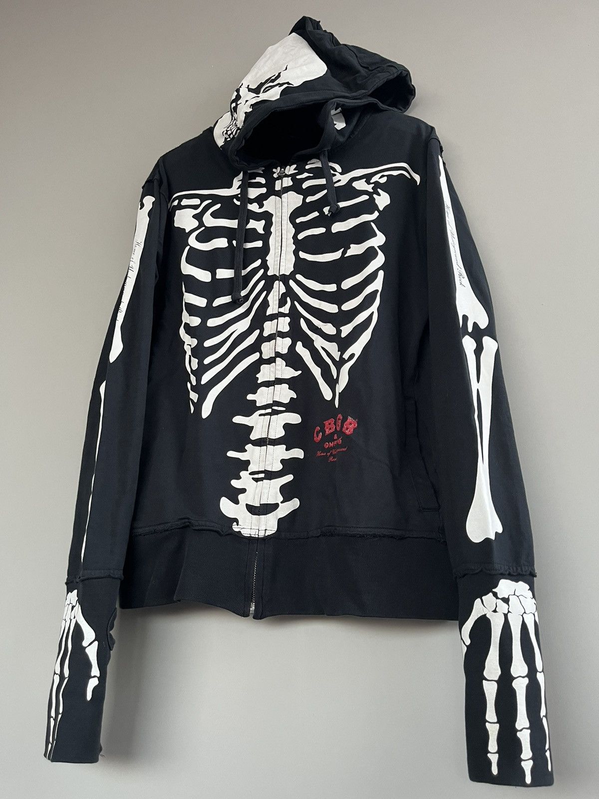 5351 POUR LES HOMMES SKELETON CBGB & OMFUG JAPANESE SEDITIONARIES PUNK STYLE Size US L / EU 52-54 / 3 - 3 Thumbnail