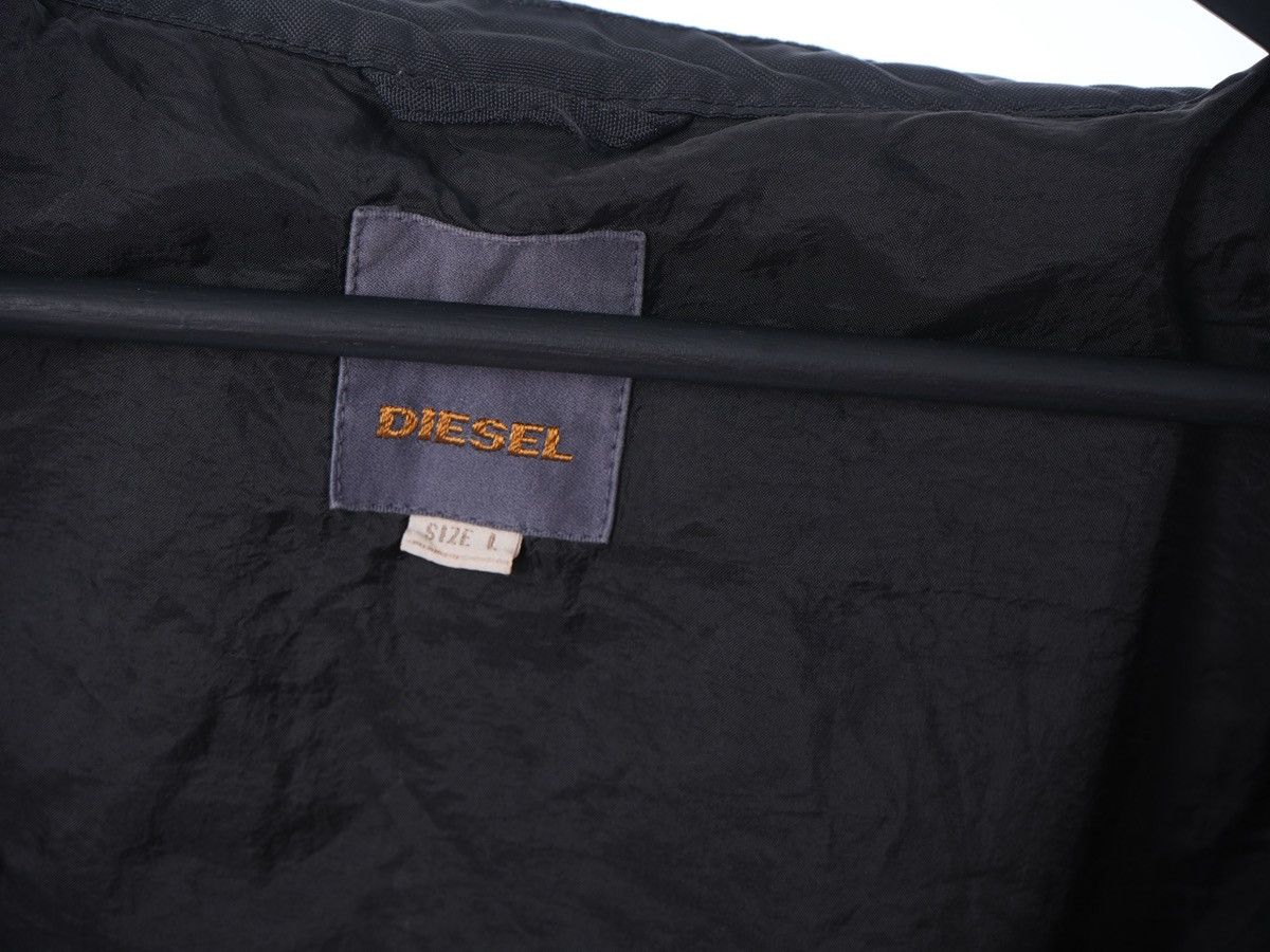 Diesel Vintage Y2K DIESEL Racing Biker Nylon Bomber Jacket Size US L / EU 52-54 / 3 - 4 Thumbnail