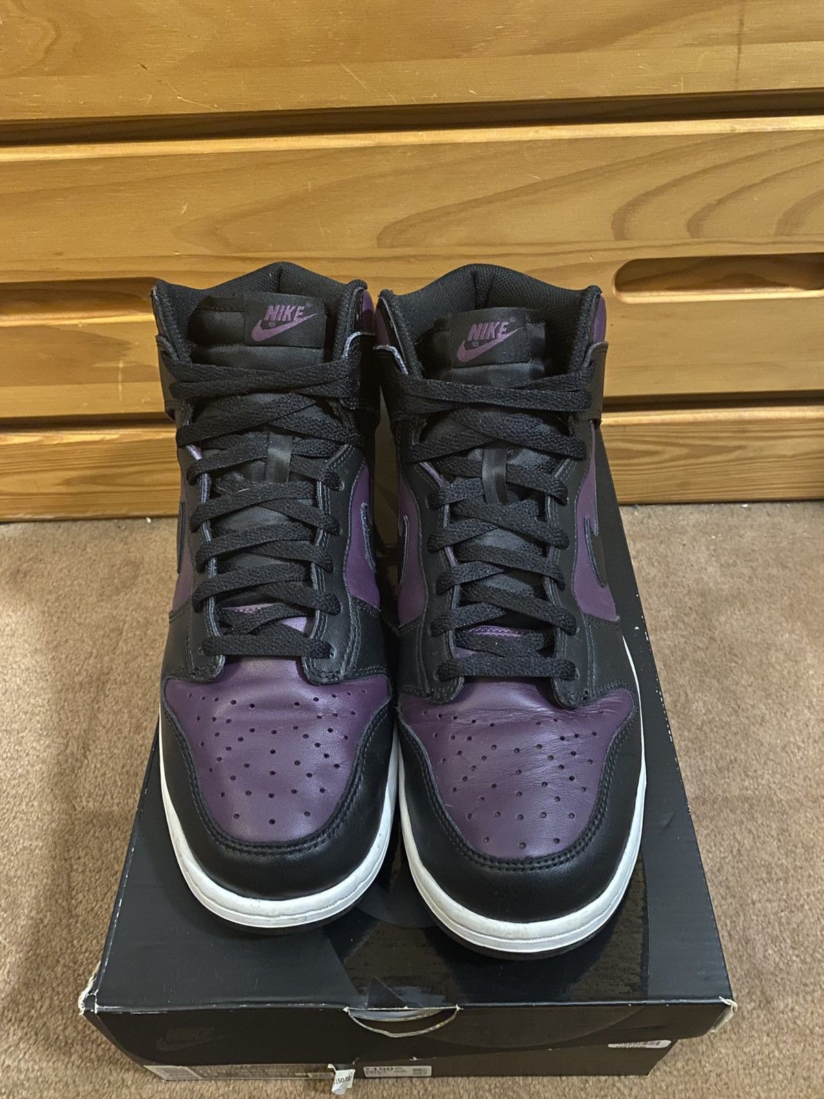 Fragment Design × Nike Nike Dunk High x Fragment Beijing Size 11.5 Size US 11.5 / EU 44-45 - 4 Thumbnail