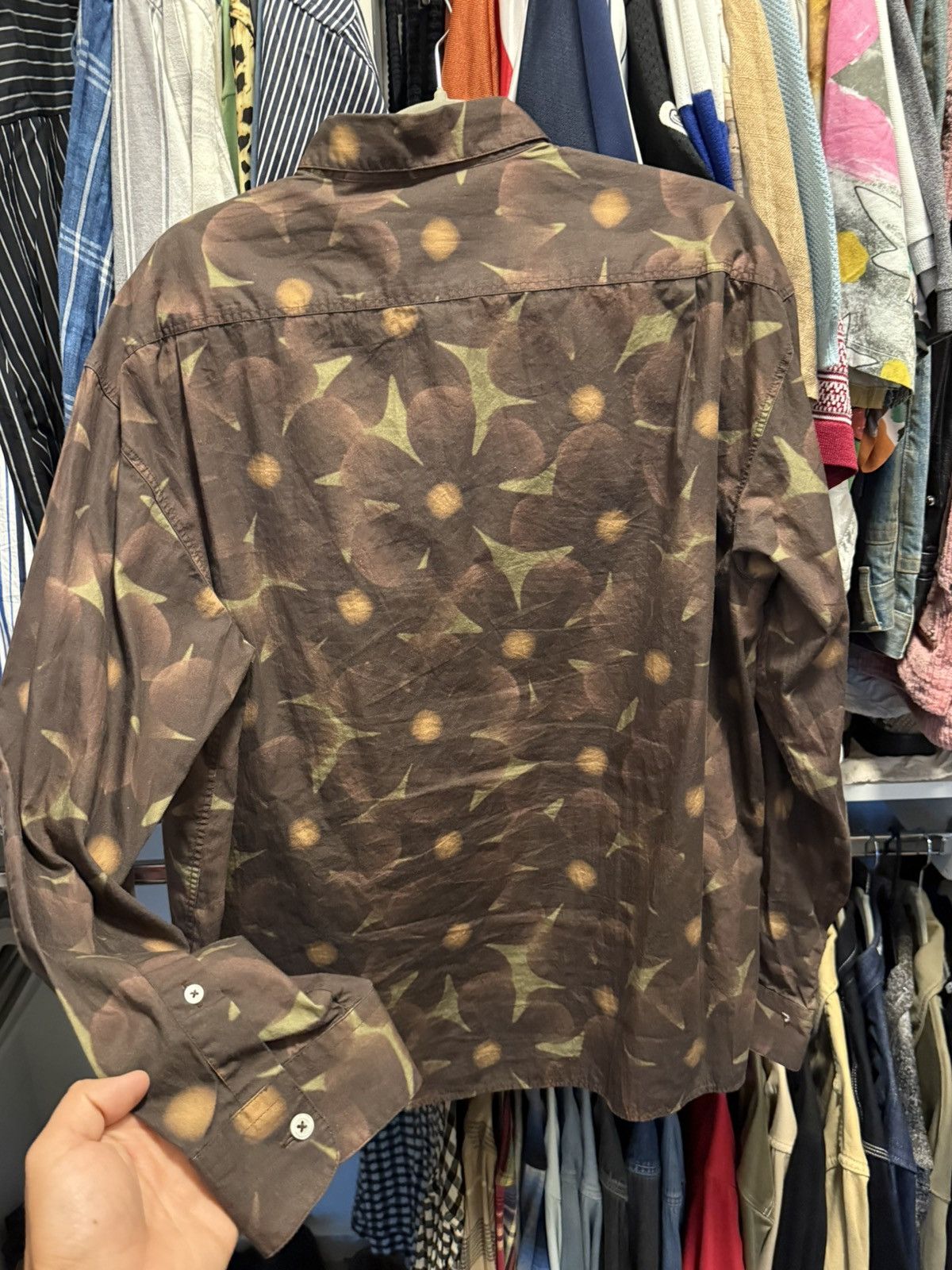 Jacquemus JACQUEMUS Brown La Montagne 'La Chemise Simon' Sz 50: L Size US M / EU 48-50 / 2 - 5 Thumbnail