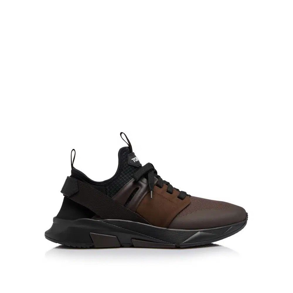 Tom Ford o1loc1c0825 J1100 Size: 9 TF / Jago Low-Top Sneakers Brown Size US 9 / EU 42 - 1 Thumbnail