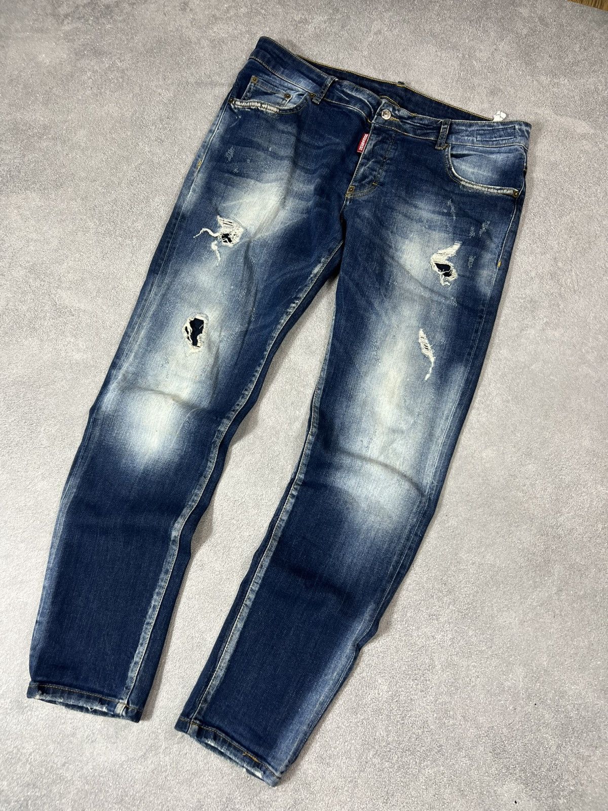 Dsquared2 Luxury Drip Dsquared2 Jeans pants distressed hype y2k opium Size US 31 - 2 Thumbnail