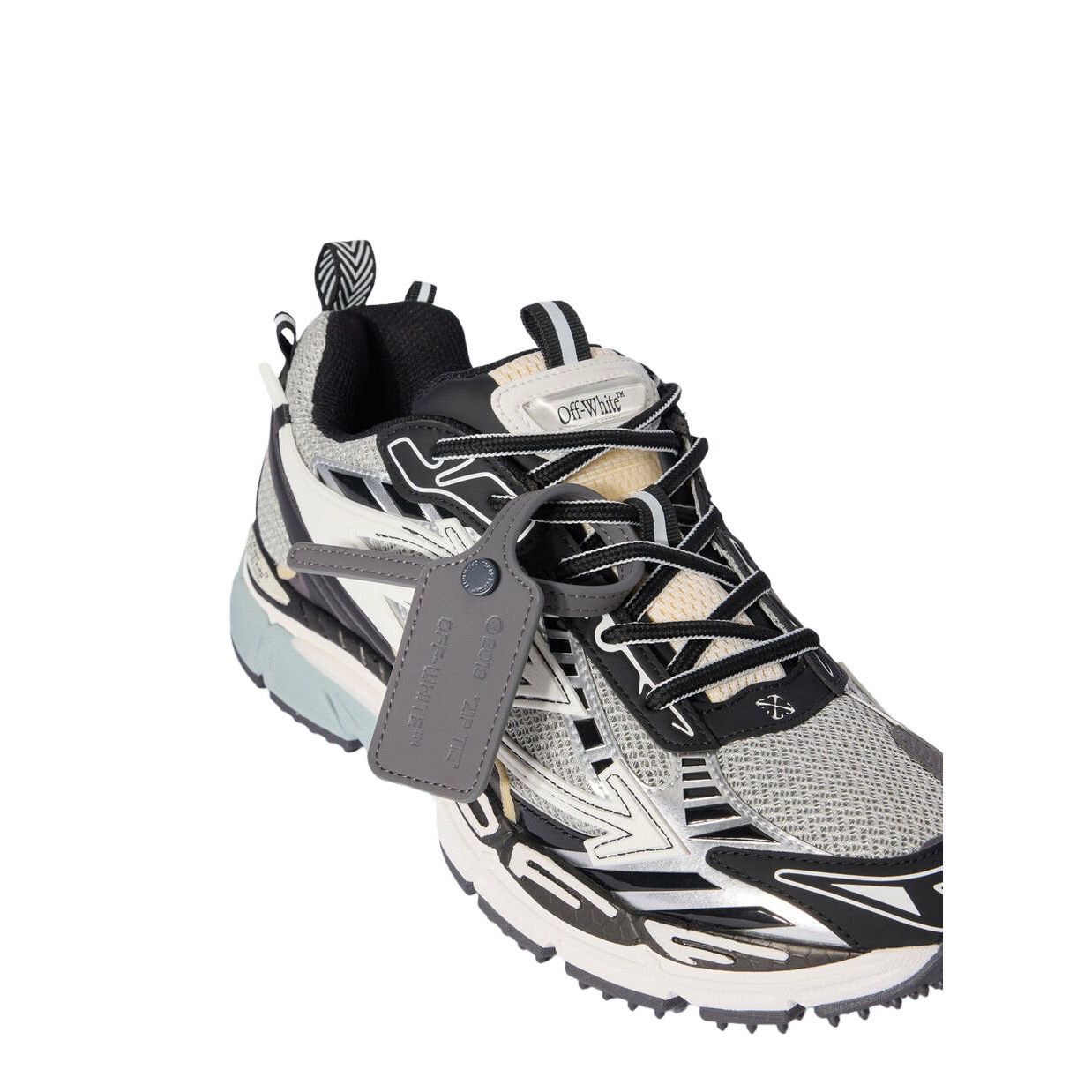 Off-White OFF-WHITE Be Right Back Men's Gray/White Sneakers New & Auth Size US 6 / EU 39 - 3 Thumbnail