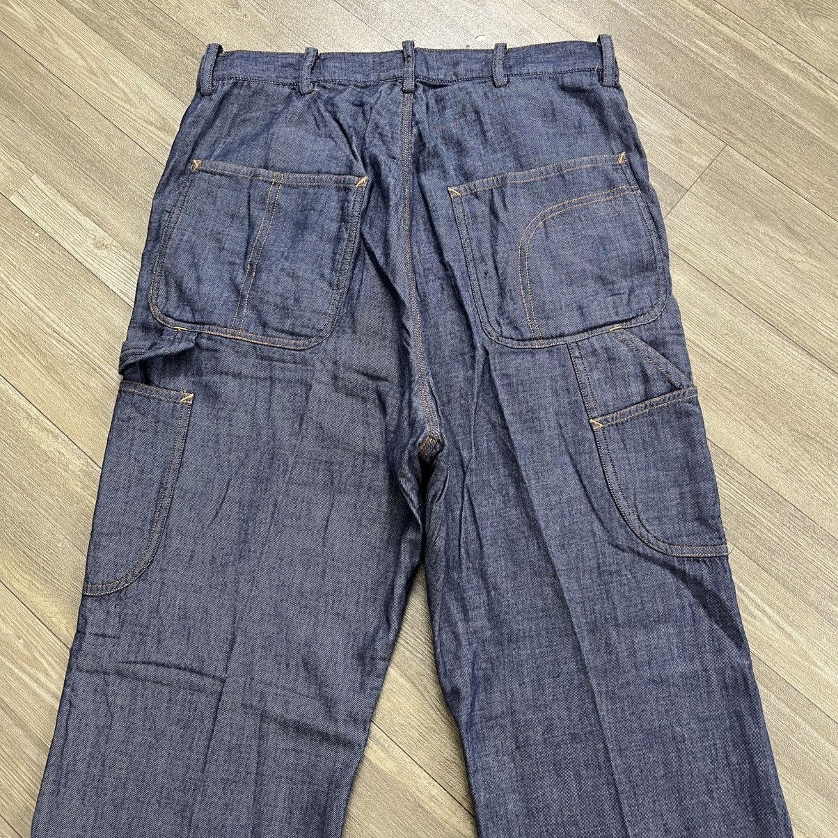 Issey Miyake Vintage Tsumori Chisato Issey Miyake Carpenter Soft Jeans Size US 30 / EU 46 - 2 Thumbnail