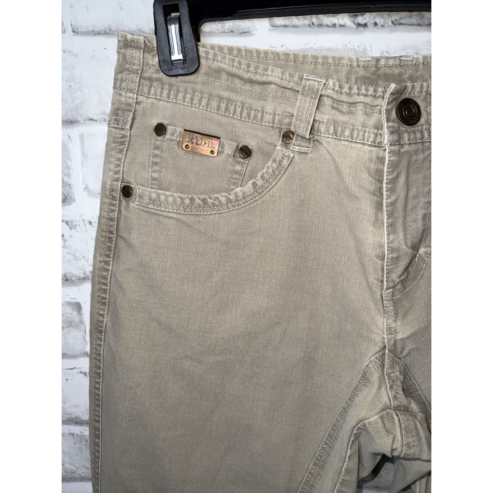 Vintage Kuhl Light Beige Women's Hiking Pants Size 6 User: Kuhl Light Beige Women's Hiking Pants Size 6 Size 28" / US 6 / IT 42 - 3 Thumbnail