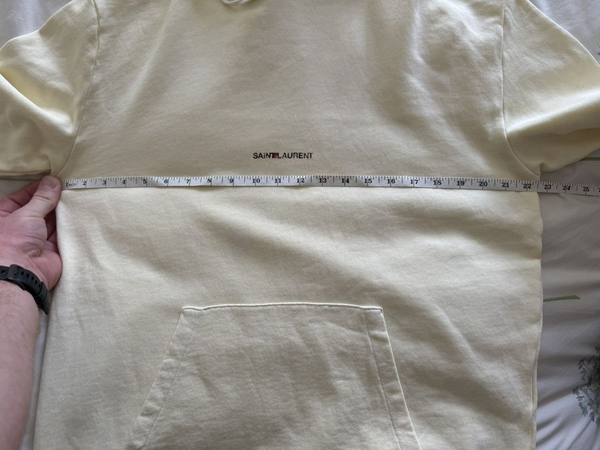 Saint Laurent Paris $990 SS19 Saint Laurent Rive Gauche logo hoodie M Size US M / EU 48-50 / 2 - 4 Thumbnail