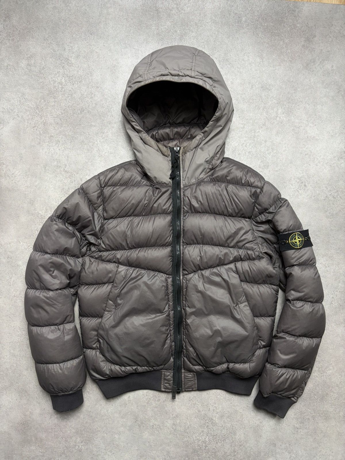 Stone Island Stone Island Garment Dyed Micro Yarn Down Jacket Casual Size US XL / EU 56 / 4 - 1 Thumbnail