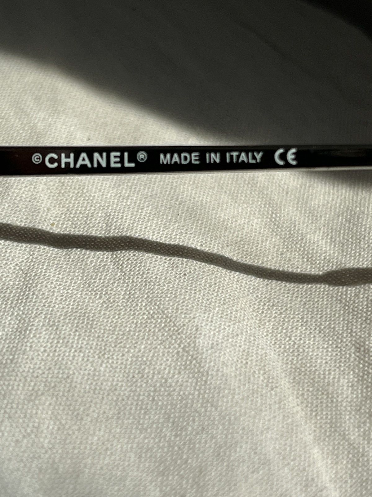 Chanel Chanel Sunglasses 4017 CC Rhinestone Logo Rimless Vintage Size ONE SIZE - 11 Thumbnail