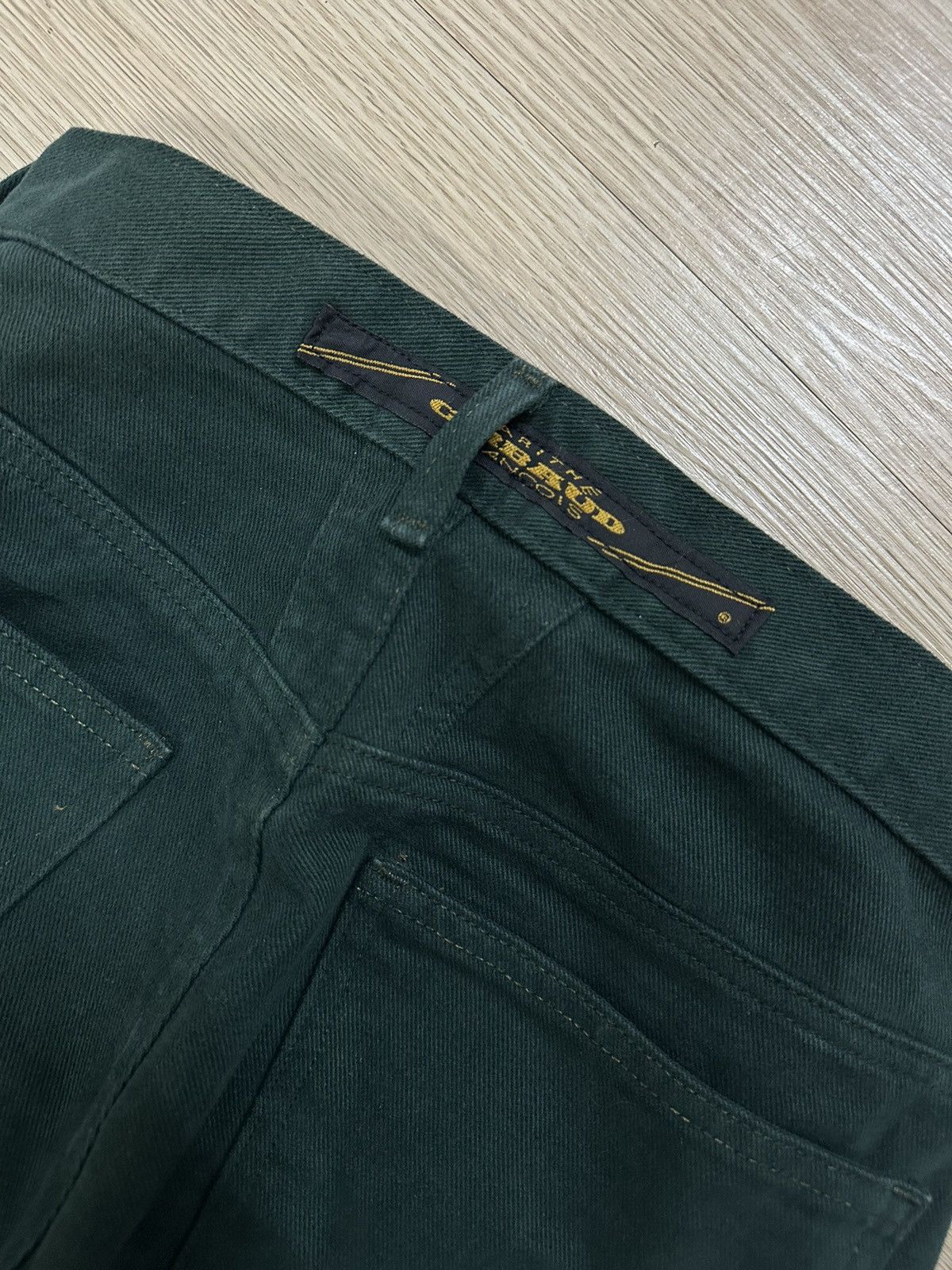 Marithe + Francois Girbaud × Vintage Rare Vintage Marithe Francois Girbaud High Rise Green Jeans Size 26" / US 2 / IT 38 - 10 Thumbnail