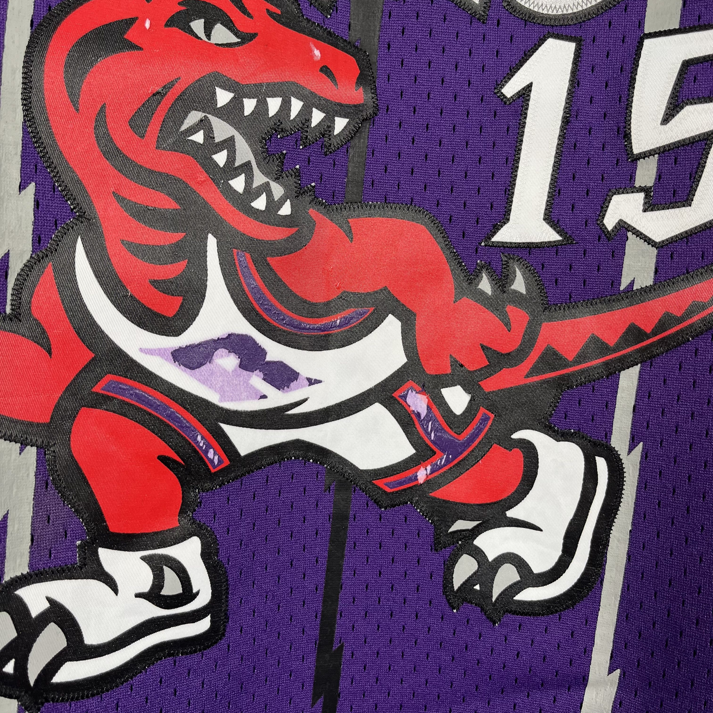 Mitchell & Ness 1998/99 MITCHELL NESS NBA TORONTO RAPTORS #15 CARTER JERSEY Size US M / EU 48-50 / 2 - 5 Thumbnail