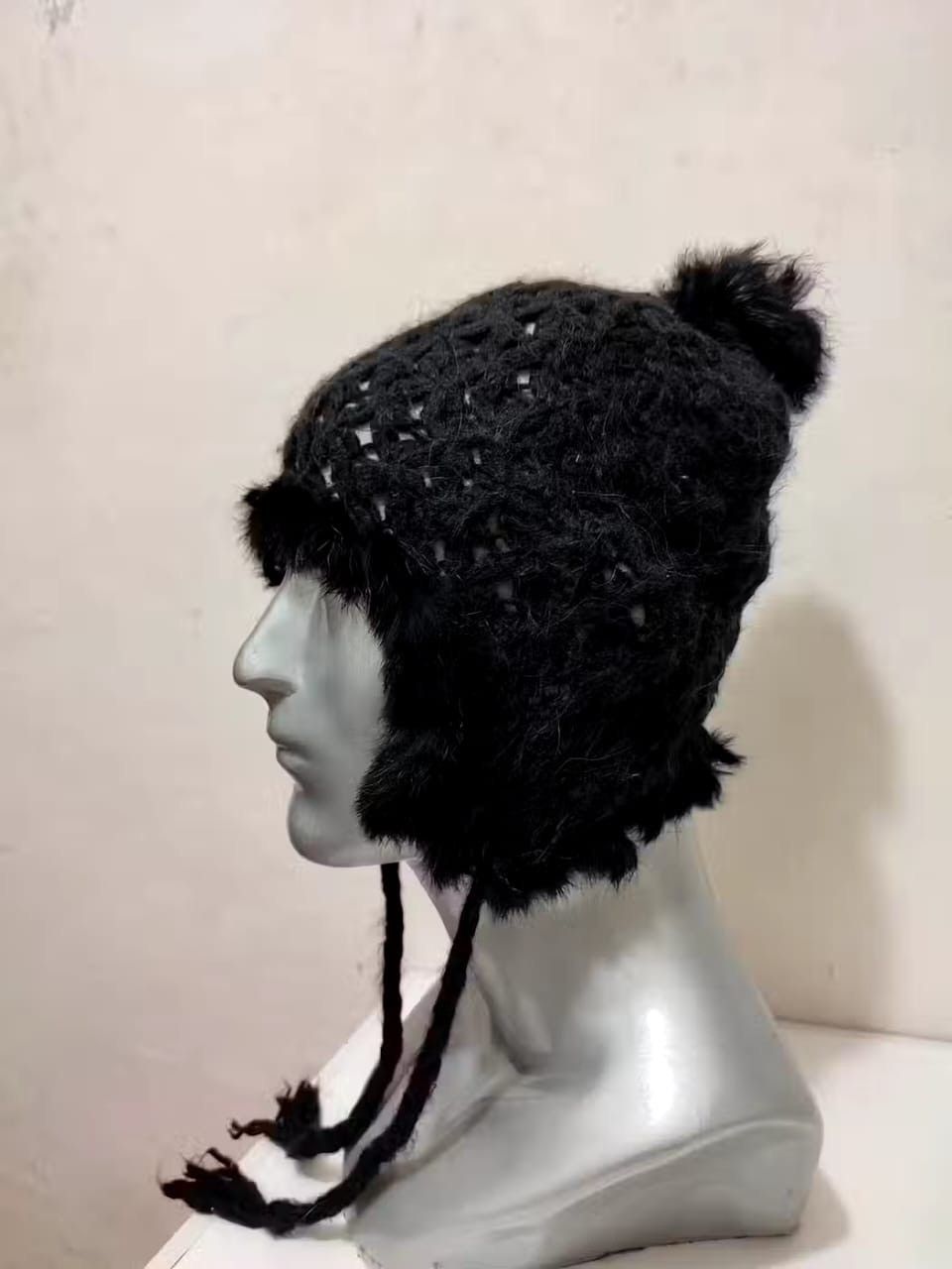 image of Mink Fur Coat Phenix Black Hats Mix Fur Design, Men's