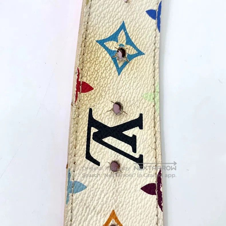 Louis Vuitton Louis Vuitton Color Logo Old Flower Belt. Size ONE SIZE - 7 Thumbnail