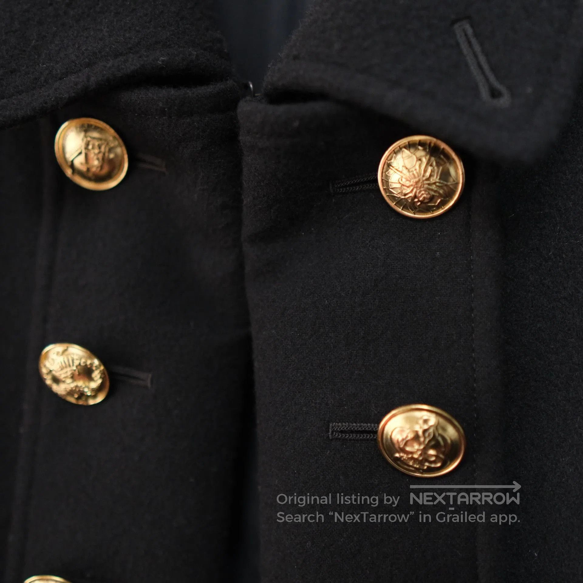 Yohji Yamamoto Yohji Yamamoto Napoleon Gold Button Coat. Size US M / EU 48-50 / 2 - 3 Thumbnail
