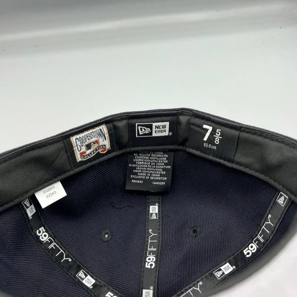 New Era Detroit Tigers Hat Men 7 5/8 59Fifty New Era MLB Fitted Cap Size ONE SIZE - 4 Thumbnail