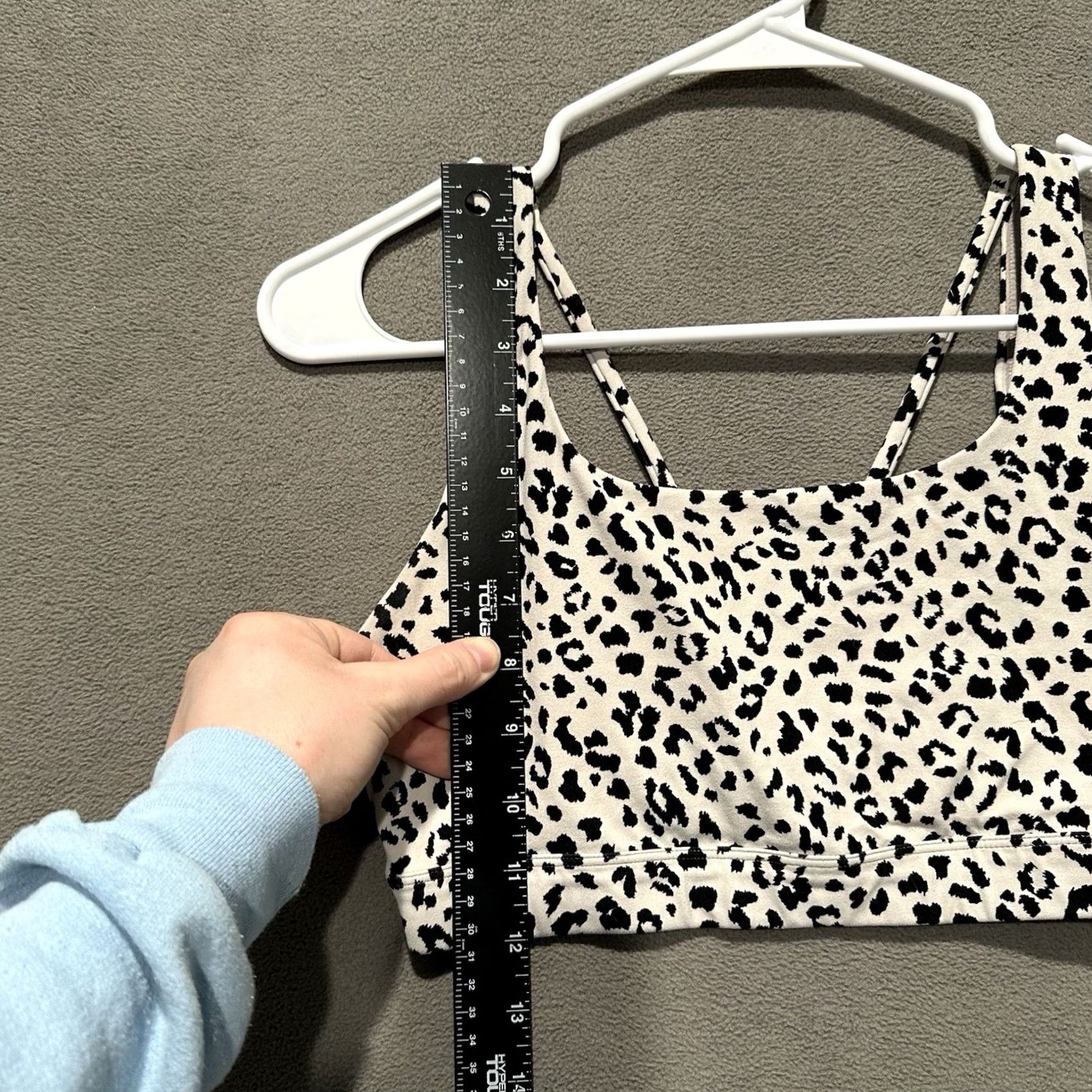 Athleta Athleta Exhale Bra Womens Small Cheetah Animal Print Beige Size ONE SIZE - 6 Thumbnail