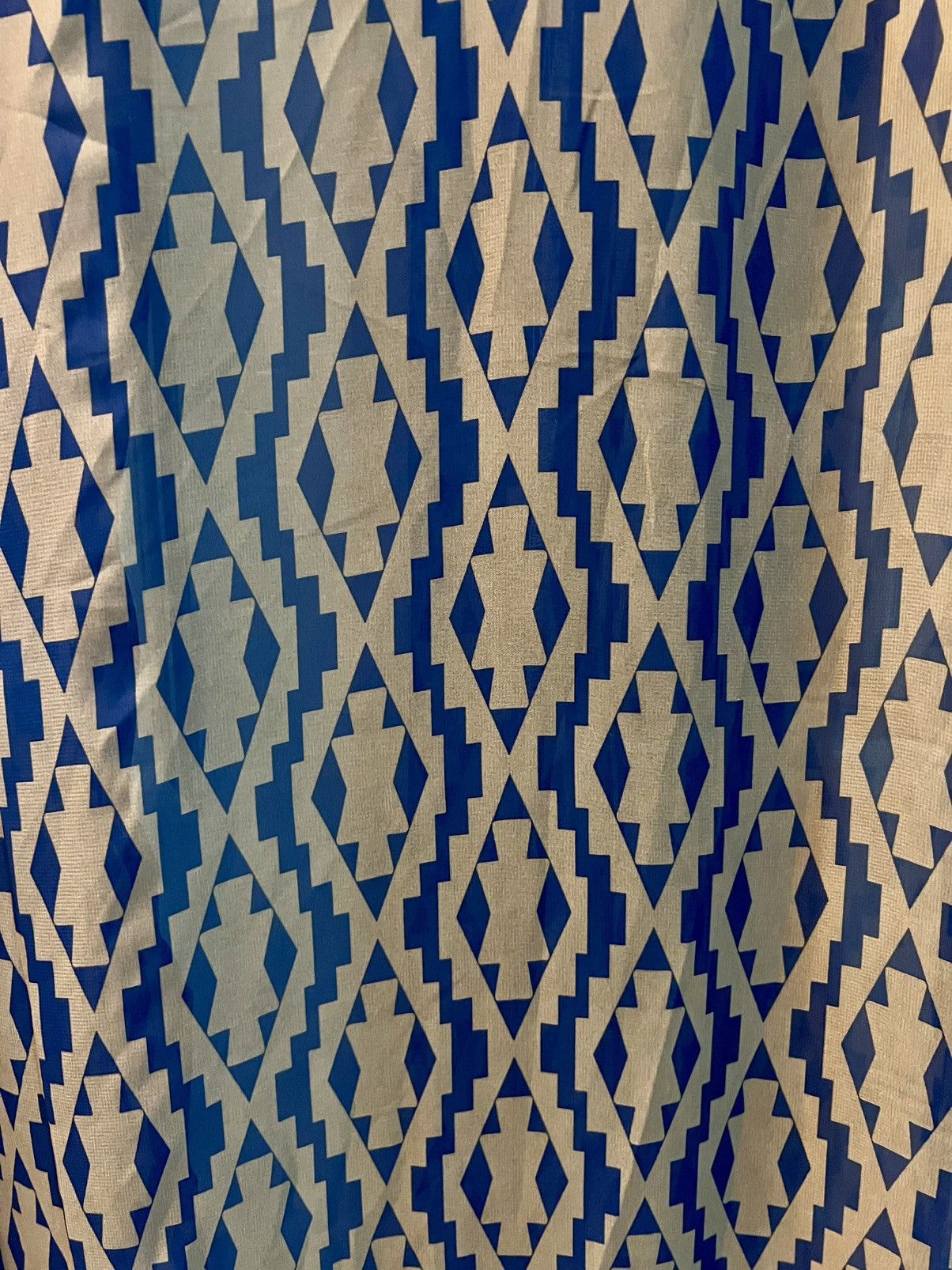Other Louella by Ibtihaj Muhammad Blue Ikat Caftan Size S / US 4 / IT 40 - 4 Thumbnail