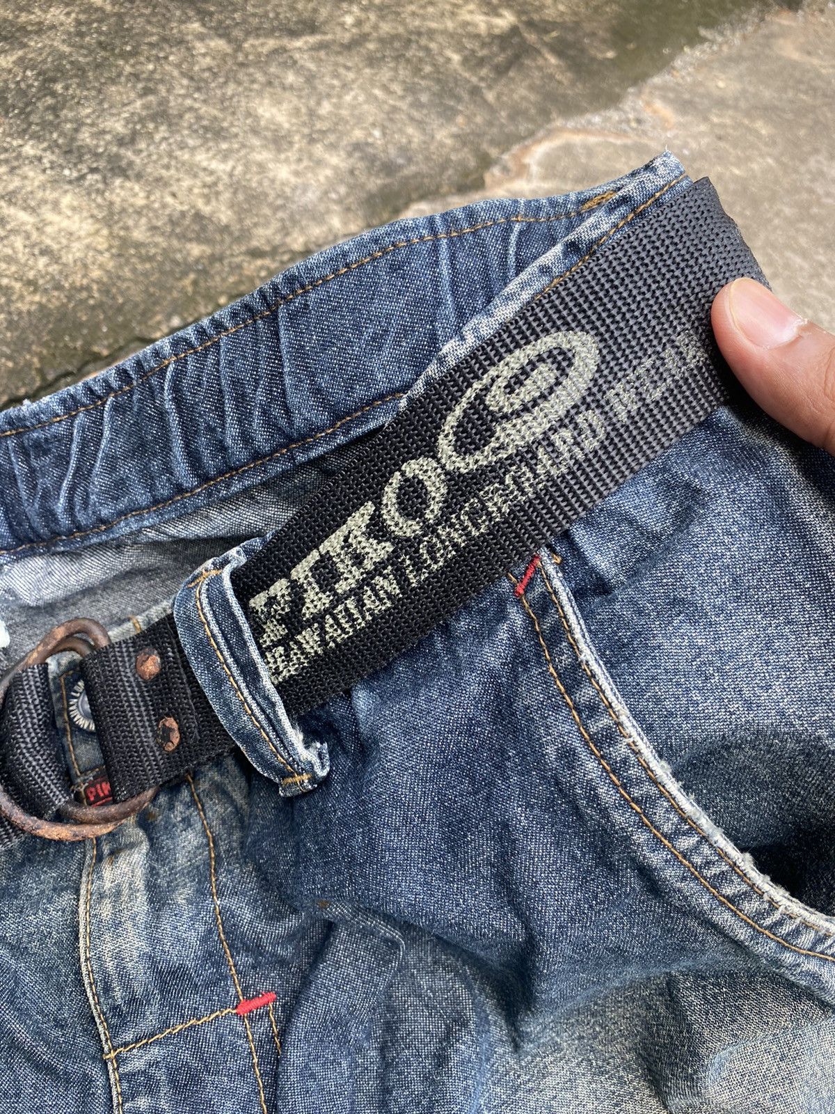 Vintage Vintage Distressed Piko Shorts Surfwear Hip Hop Jorts Pants Size US 37 - 9 Thumbnail