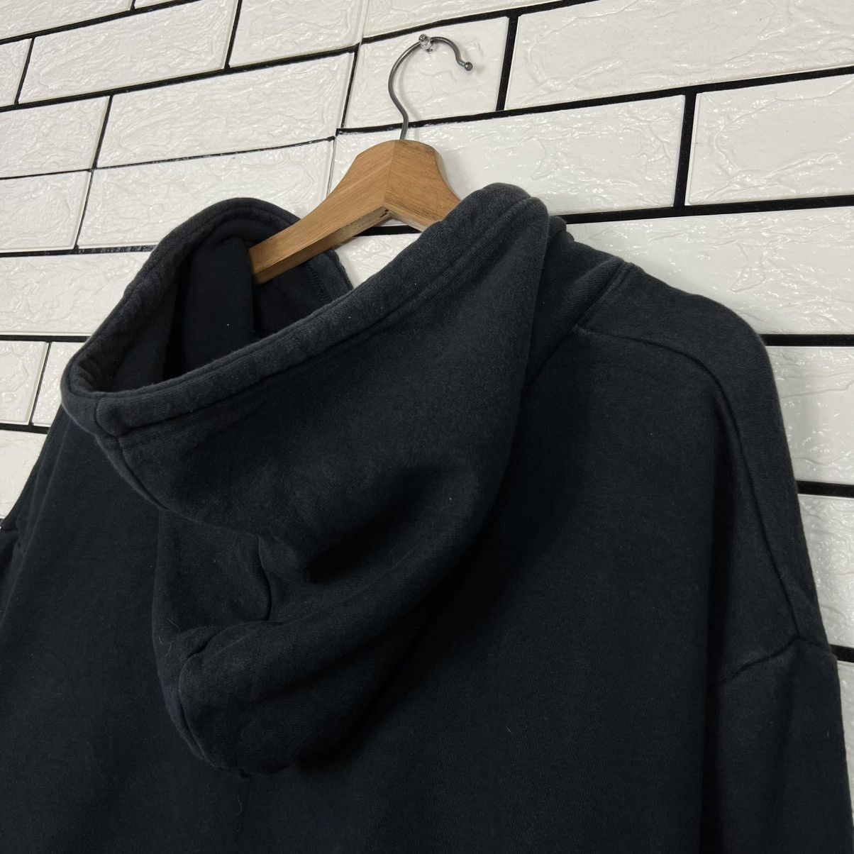 Vans VANS Big Logo Cropped Pullover Hoodie Sweatshirt #4083-C186 Size ONE SIZE - 18 Thumbnail
