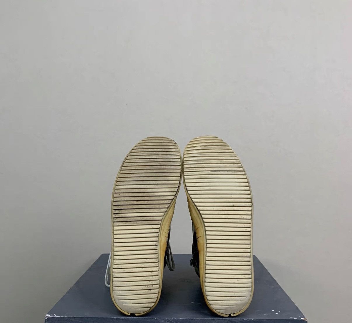 Rick Owens Rick Owens Short-Tongue Studded Sole Geobasket Sneakers Size US 8.5 / EU 41-42 - 5 Thumbnail