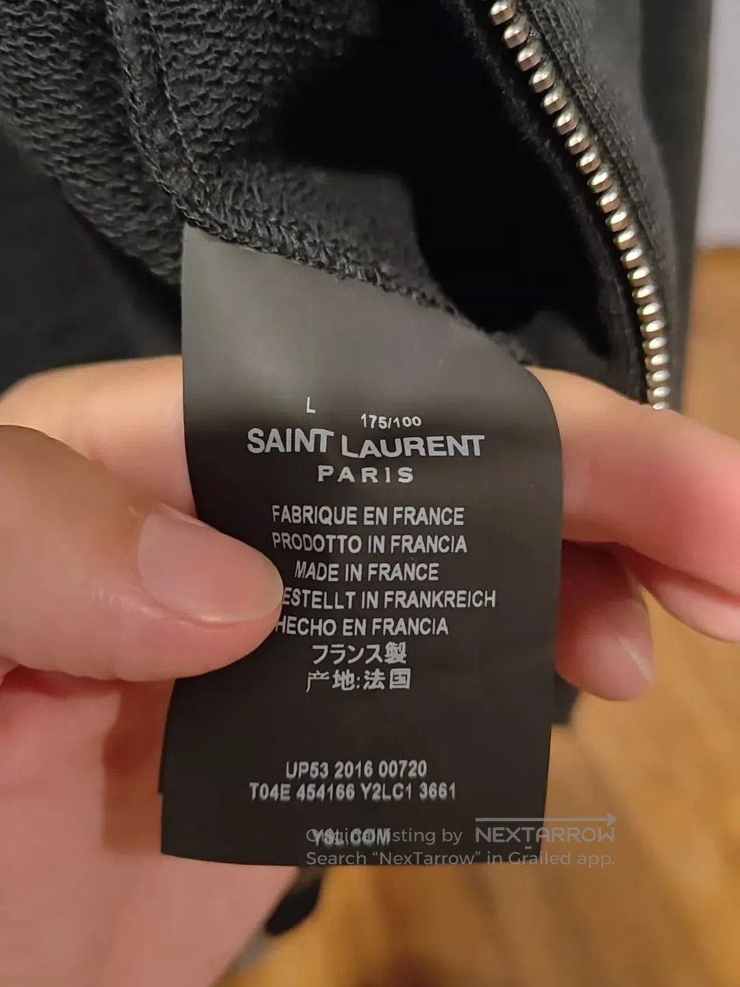 Saint Laurent Paris Saint Laurent Paris Shark Classic Hoodie. Size US L / EU 52-54 / 3 - 5 Thumbnail