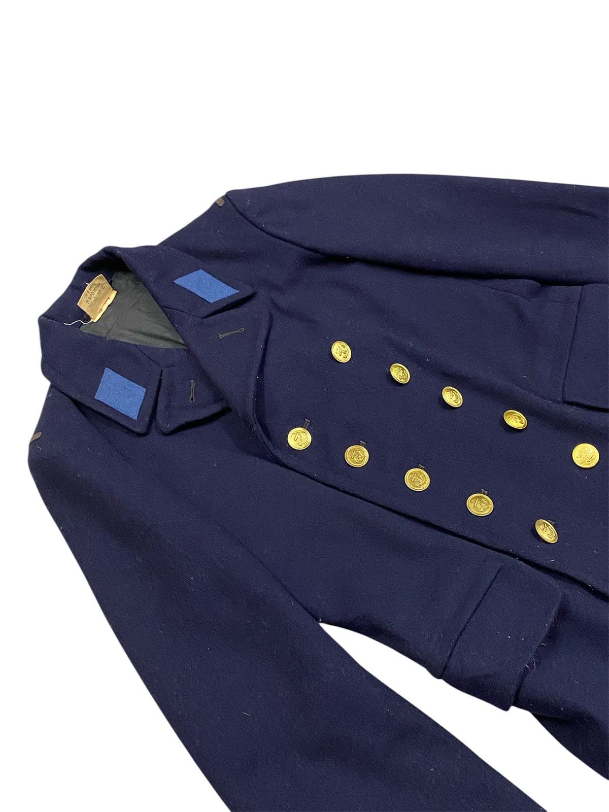 GmbH STURM German Naval Wool Pea Coat – Made in Germany Size US M / EU 48-50 / 2 - 4 Thumbnail