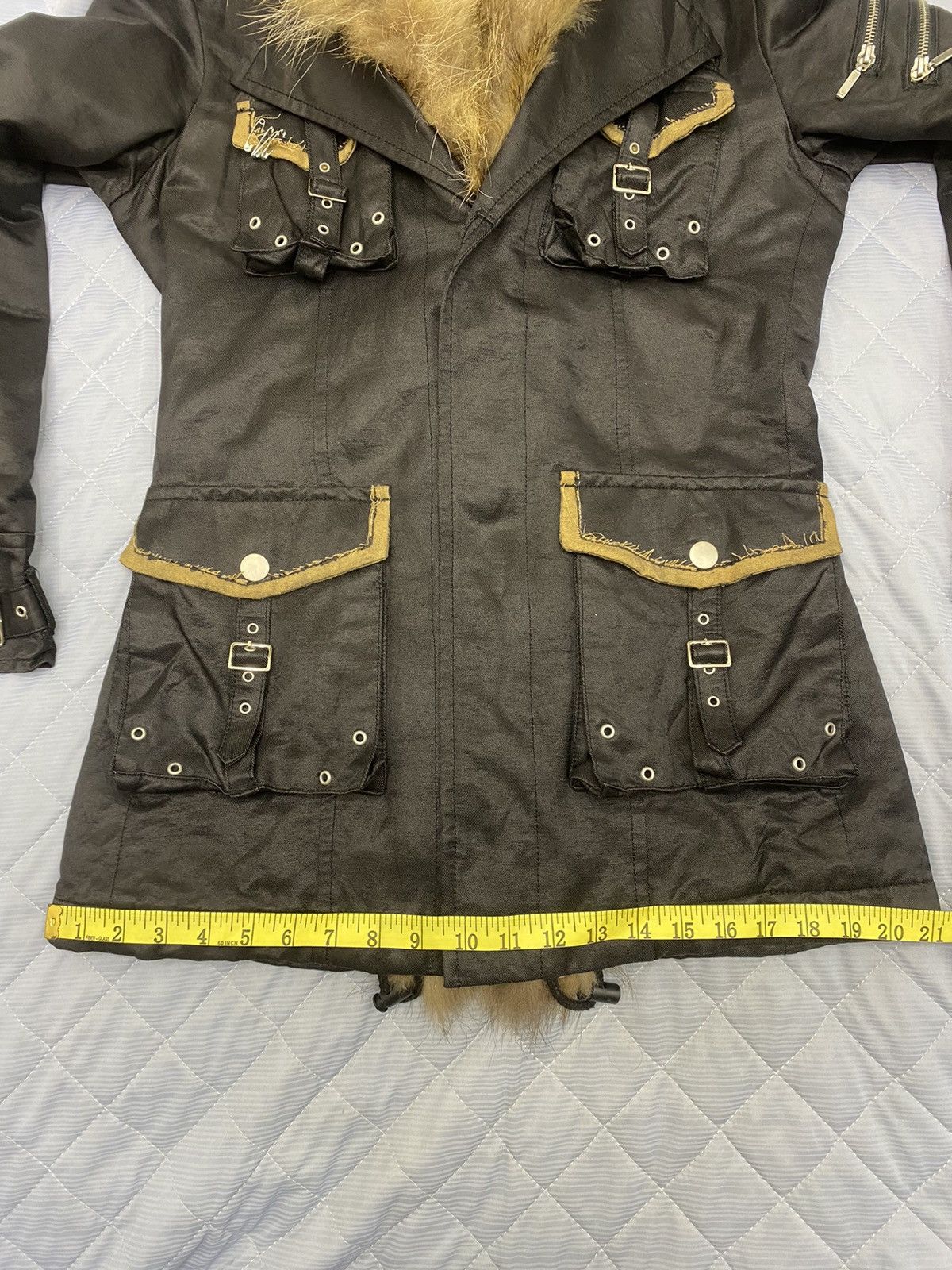 Seditionaries × Tornado Mart (P) ARCHIVE💥TORNADO MART BONDAGE WAXED FUR JACKET Size M / US 6-8 / IT 42-44 - 17 Thumbnail