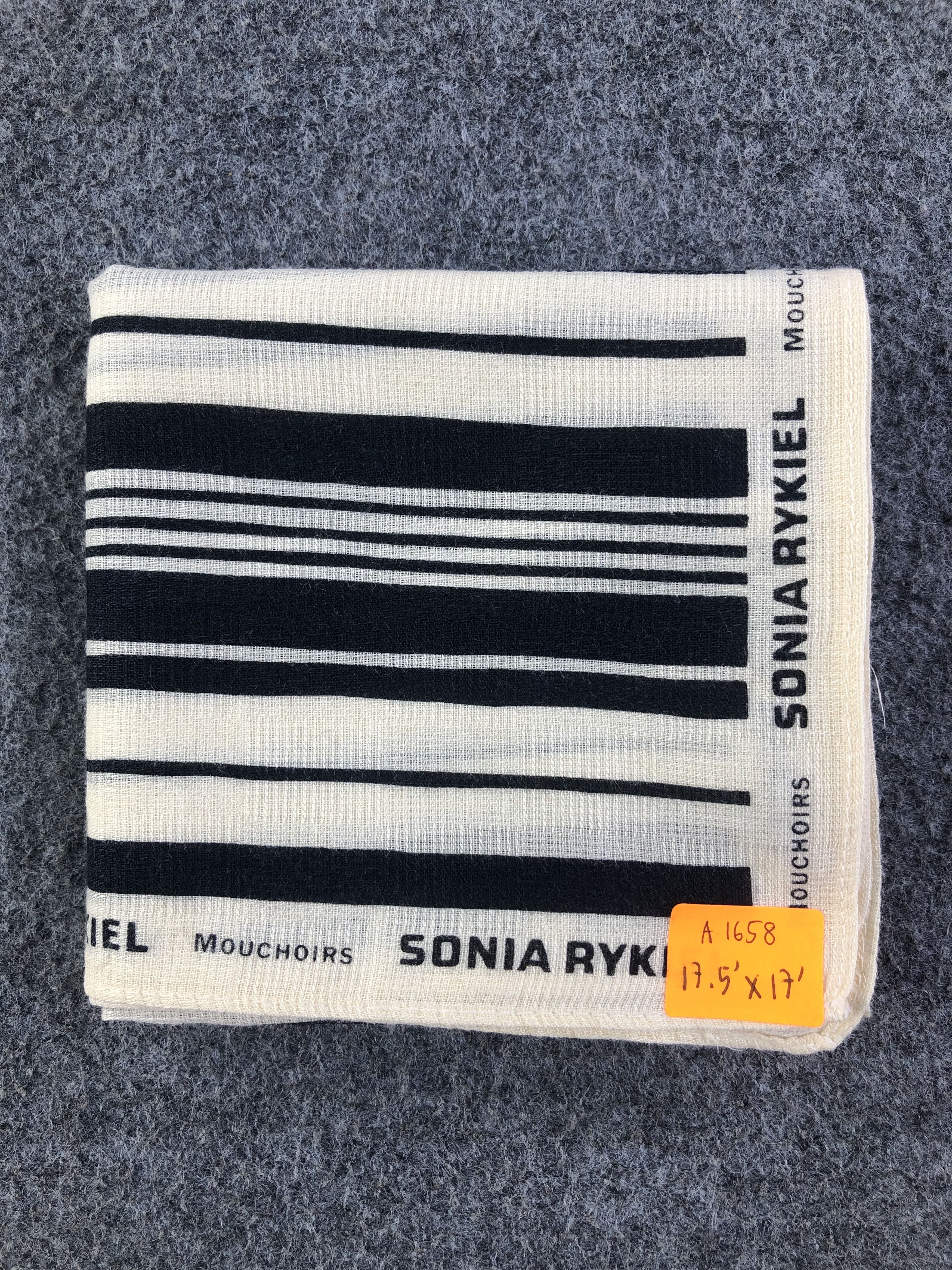 Sonia Rykiel × Vintage Sonia Rykiel Mouchoirs Handkerchief / Bandana / Neckerchief Size ONE SIZE - 6 Thumbnail