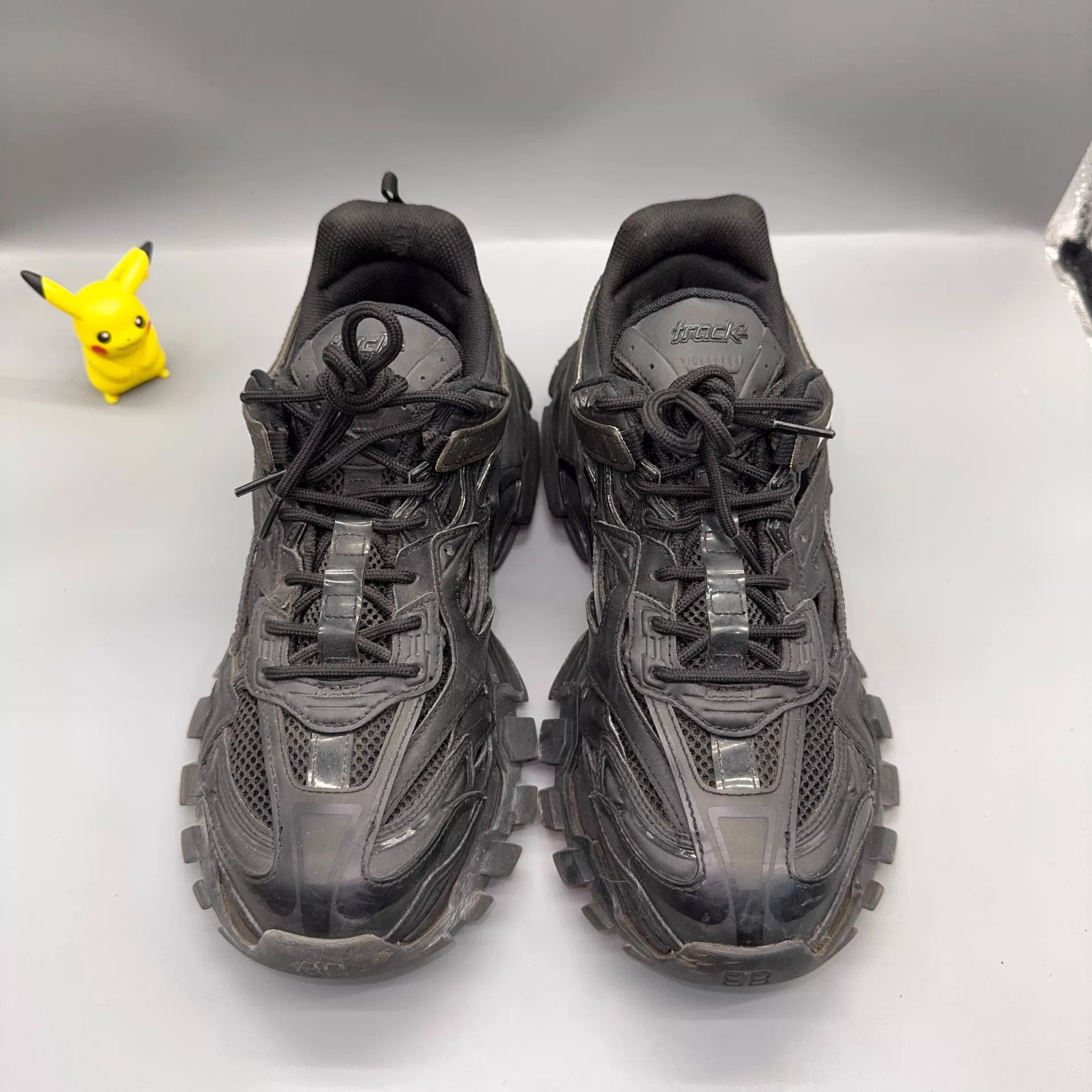 Balenciaga Balenciaga Track 2.0 Clear Sole Graphite Black Size 42 Size US 9 / EU 42 - 2 Thumbnail