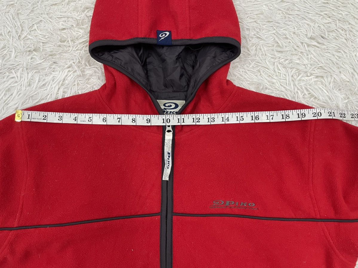 Japanese Brand Piko Fleece Jacket Hooded Size US L / EU 52-54 / 3 - 9 Thumbnail