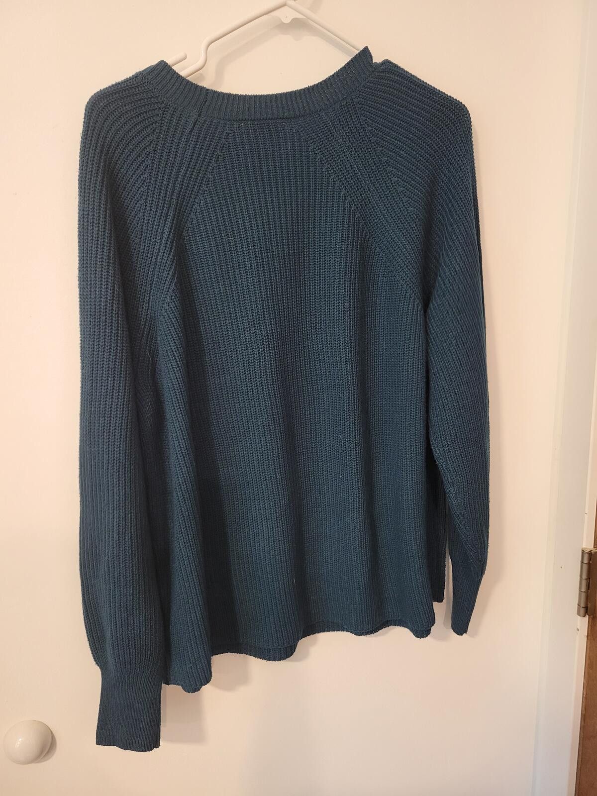 Other Jessica Simpson Women's XXL Blue Knit Sweater Size XXL / US 16-18 / IT 52-54 - 3 Thumbnail