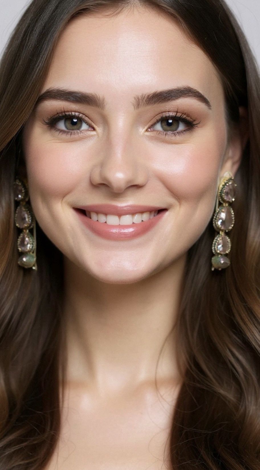 Other Anti Tarnish Golden Statement Dangler Earrings Size ONE SIZE - 2 Thumbnail