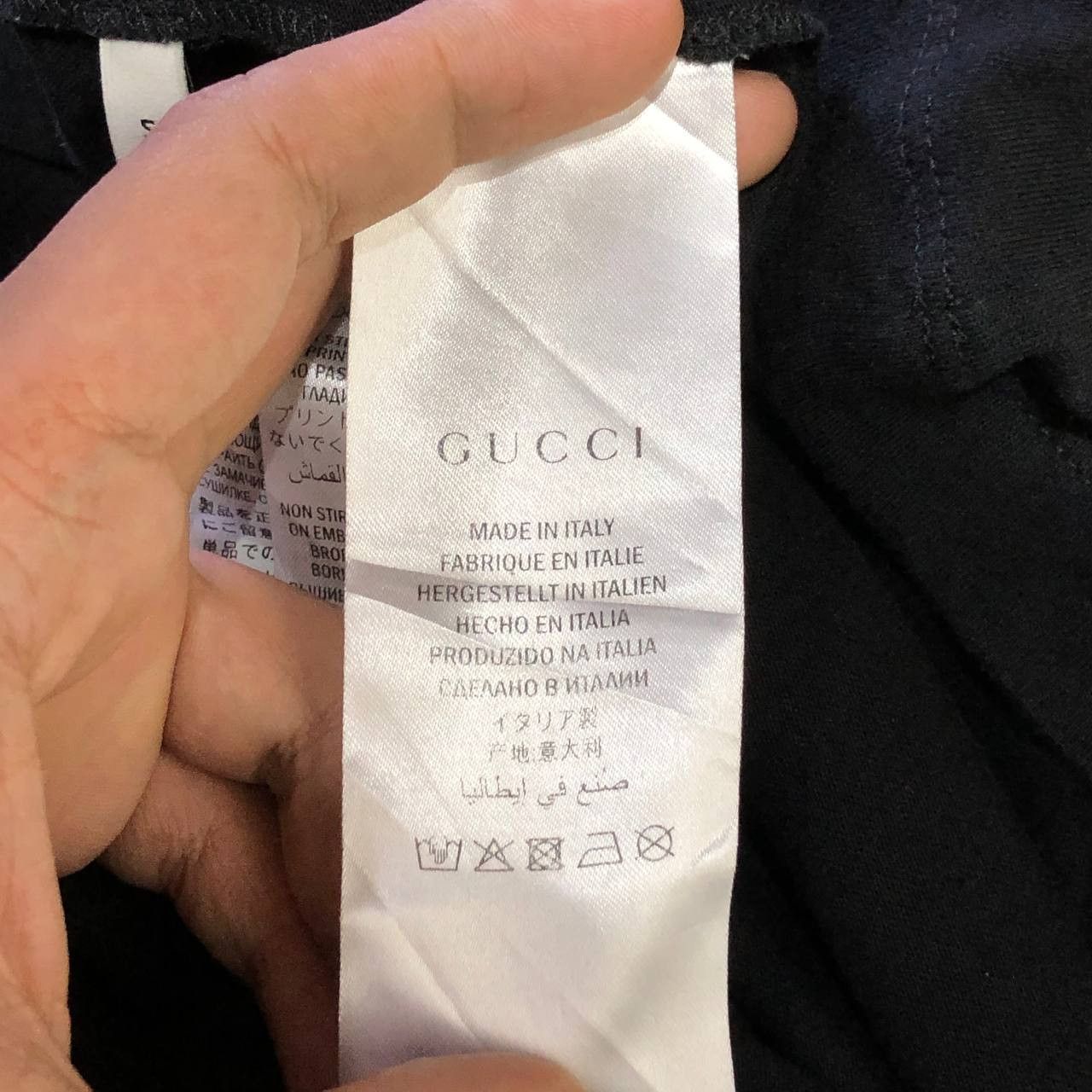 Gucci Gucci L’Aveugle Par Amour tiger embroidered tee Size US S / EU 44-46 / 1 - 8 Thumbnail