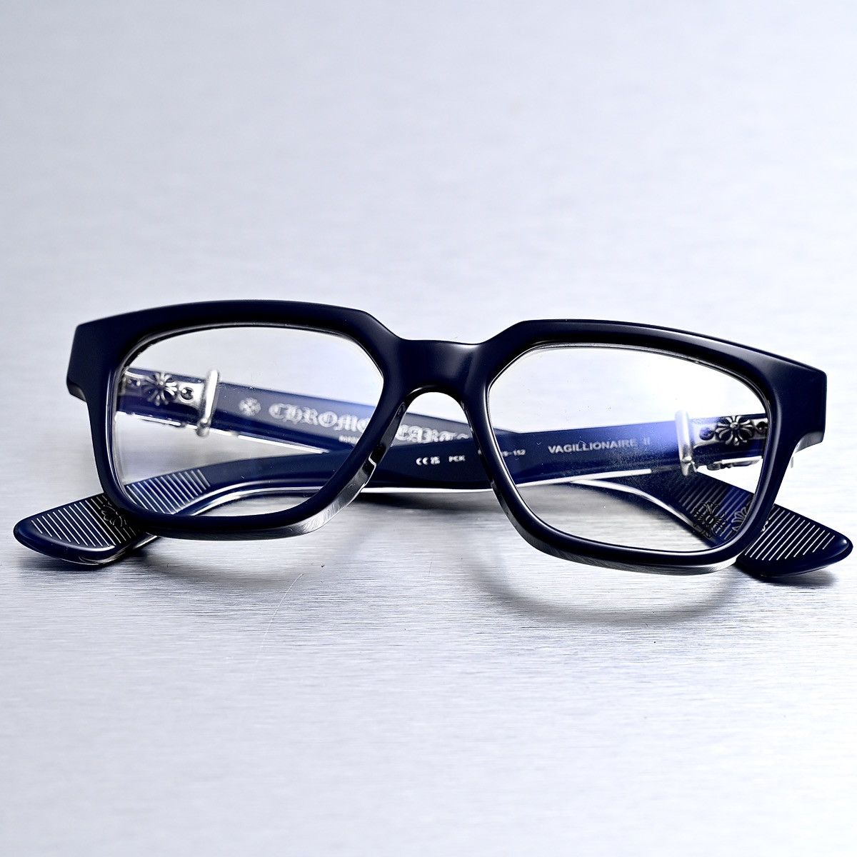 Chrome Hearts CHROME HEARTS VAGILLIONAIRE II P.COCK GLASSES Size ONE SIZE - 10 Thumbnail