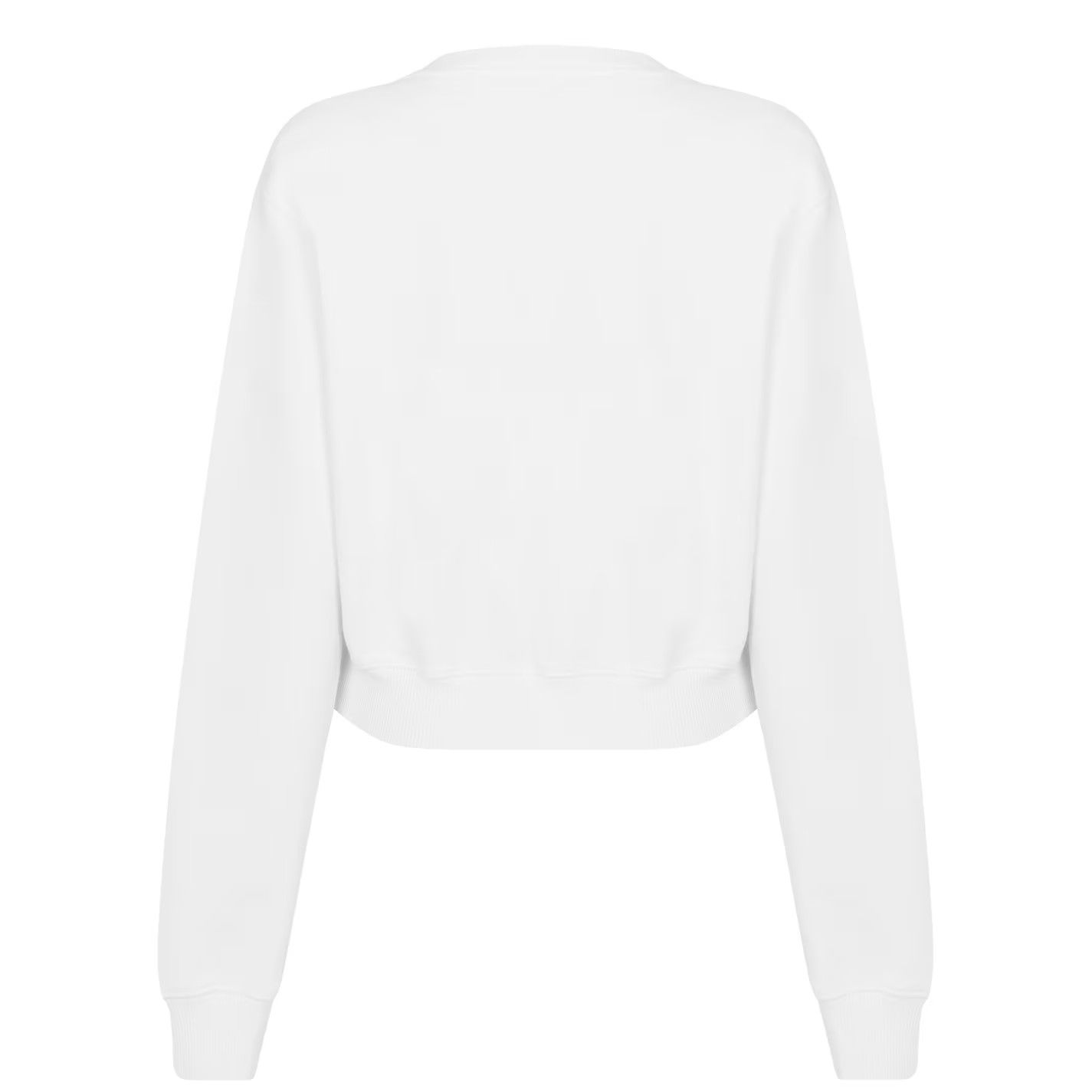 Off-White o1g2r1mq1224 Stamp Sweatshirt in White Size L / US 10 / IT 46 - 2 Thumbnail