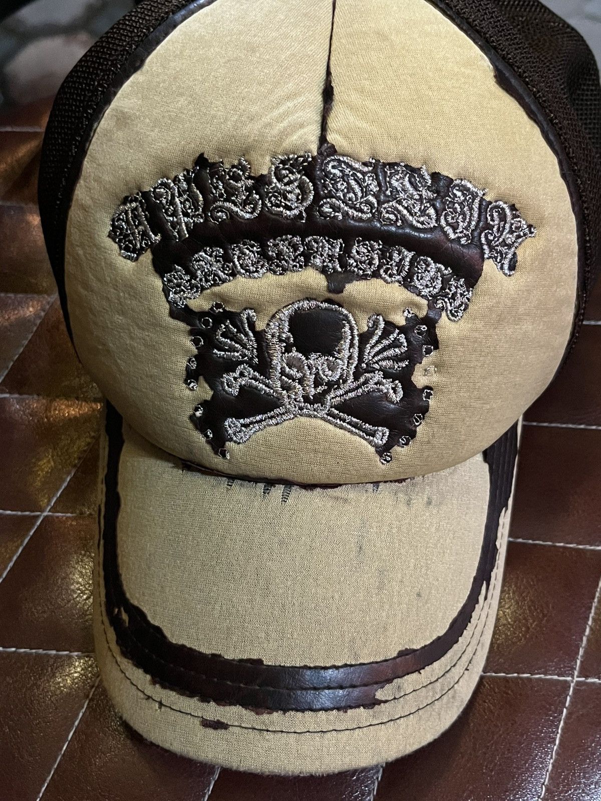 Japanese Brand Perfectly Distressed Trucker Hats Japan brand Size ONE SIZE - 8 Thumbnail