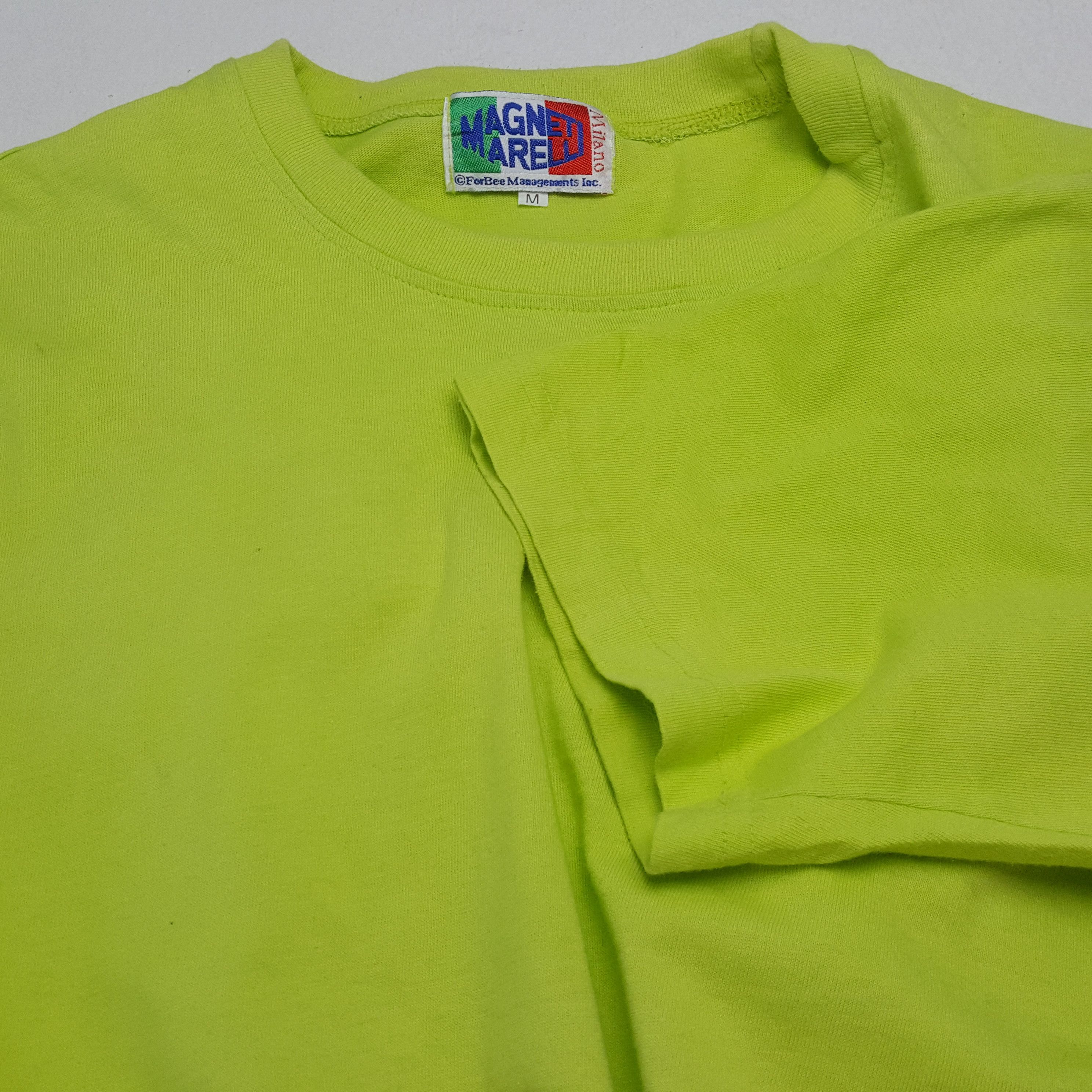 Ferrari × Vintage MAGNETI MARELLI FERRARI Logo Design Tshirt Size US L / EU 52-54 / 3 - 6 Thumbnail