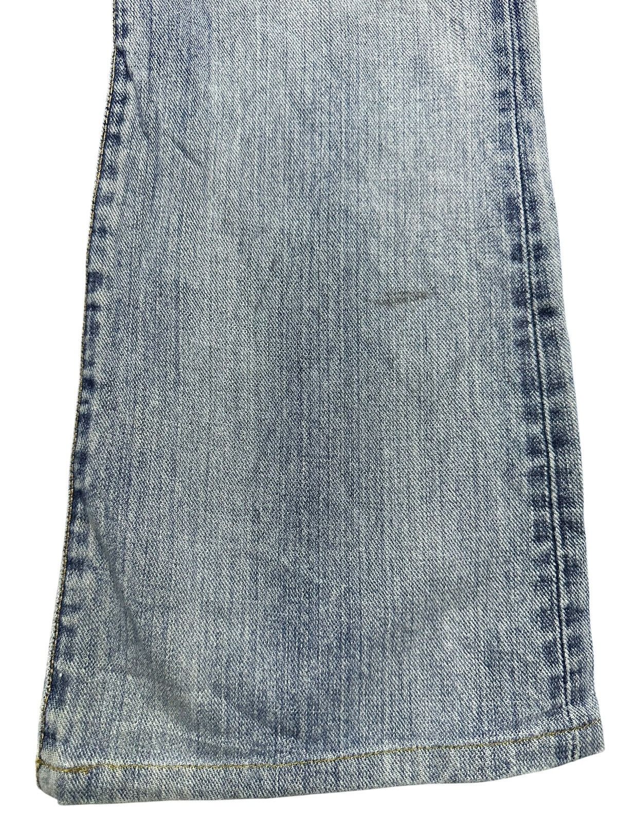 Edwin Vintage Edwin XV Distressed Wideleg Style and Faded Wash Size US 32 / EU 48 - 10 Thumbnail