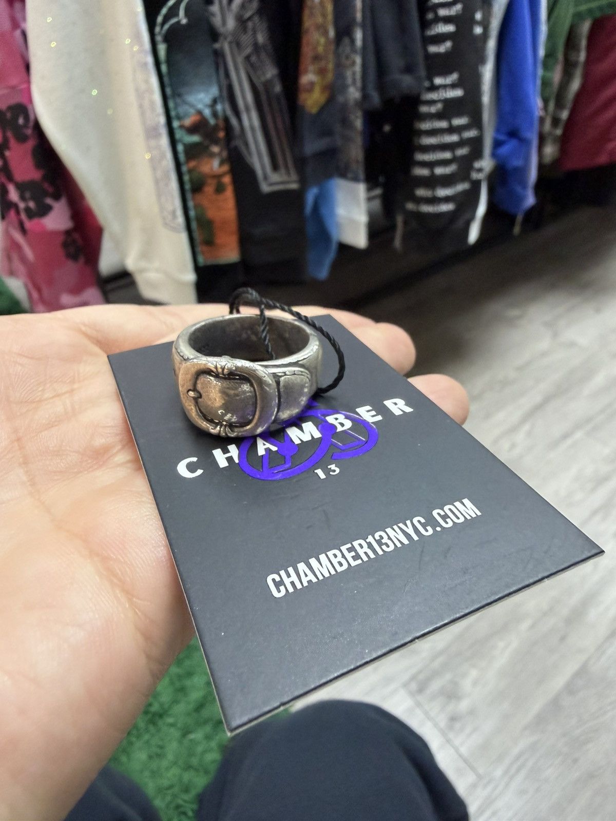 Chrome Hearts Chrome Hearts Gunslinger Belt Ring 10.5 Size ONE SIZE - 1 Thumbnail